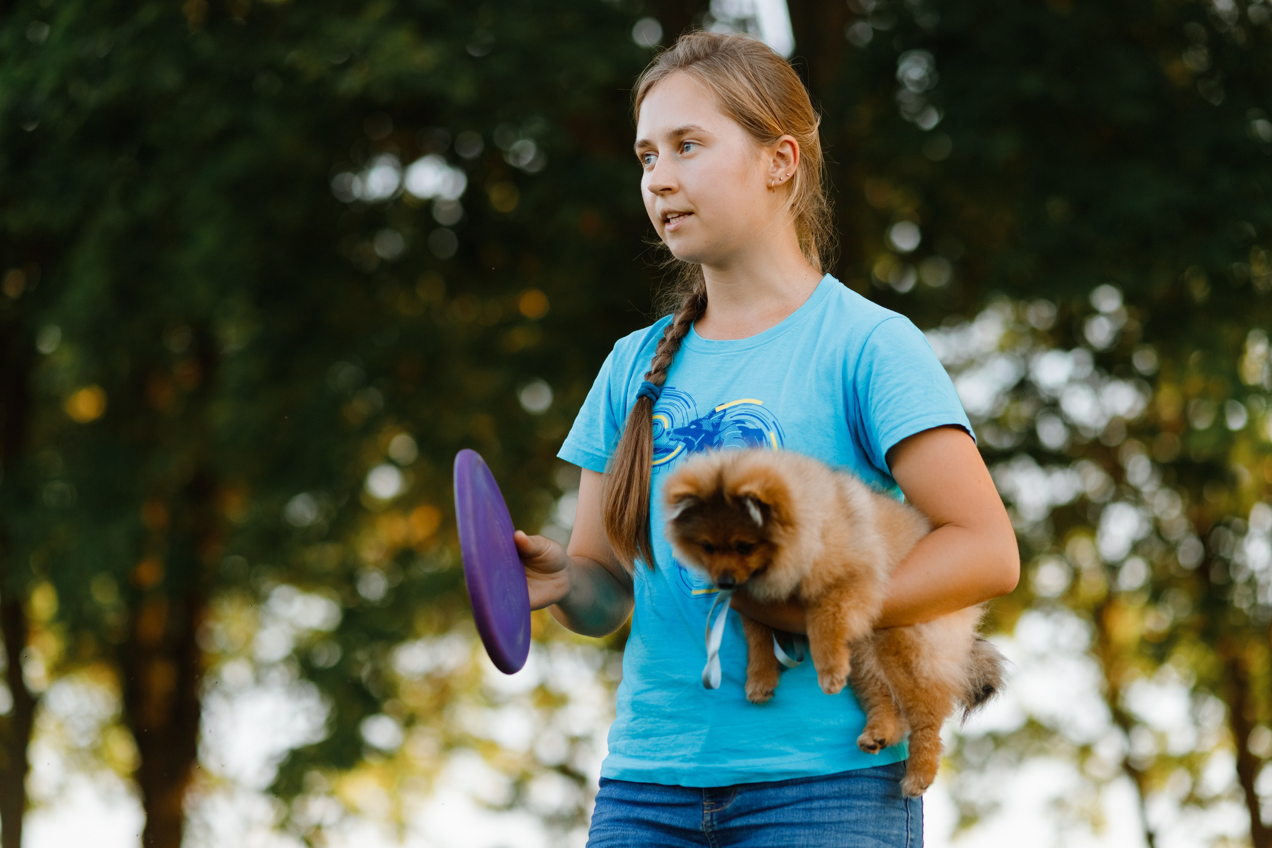 Frisbee workshop of Darya Lukina. Kaja | fotograf we Wrocławiu | ludzie i psy