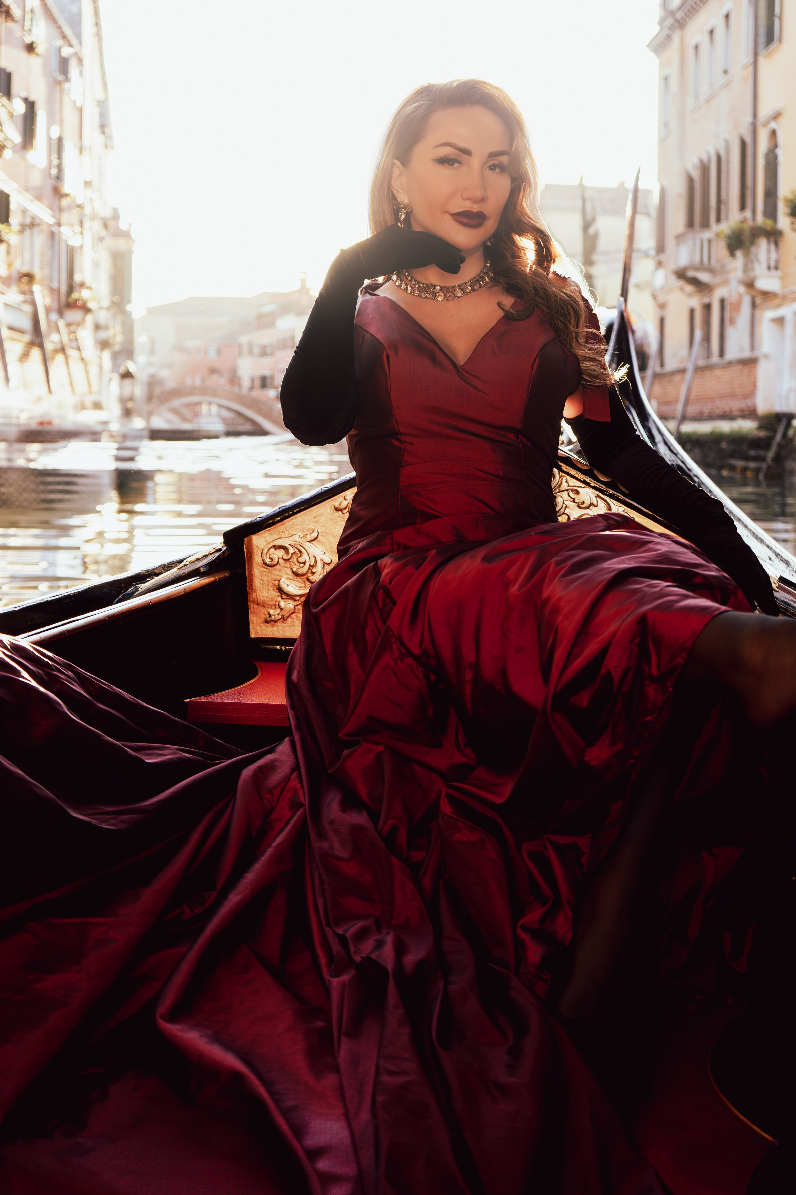 Артистична фотосесія вулицями Венеції для персонального бренду