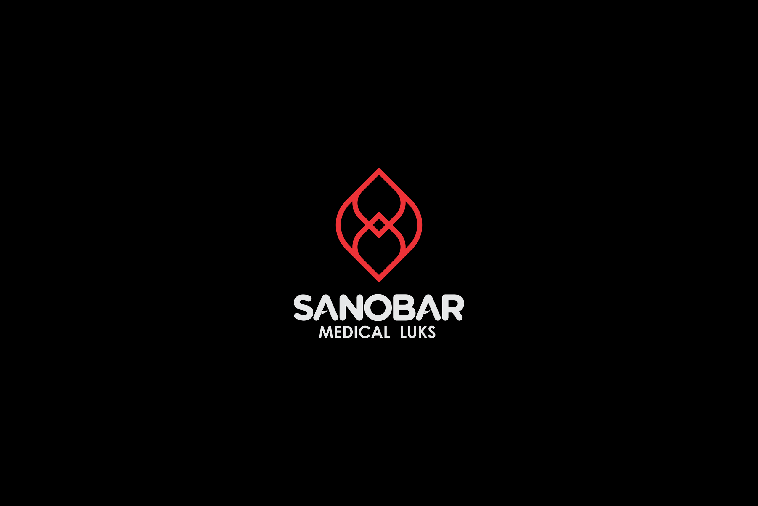 Sanobar Medical — Logotip / Qadoq dizayni. Dirov — Hayot Khodirov