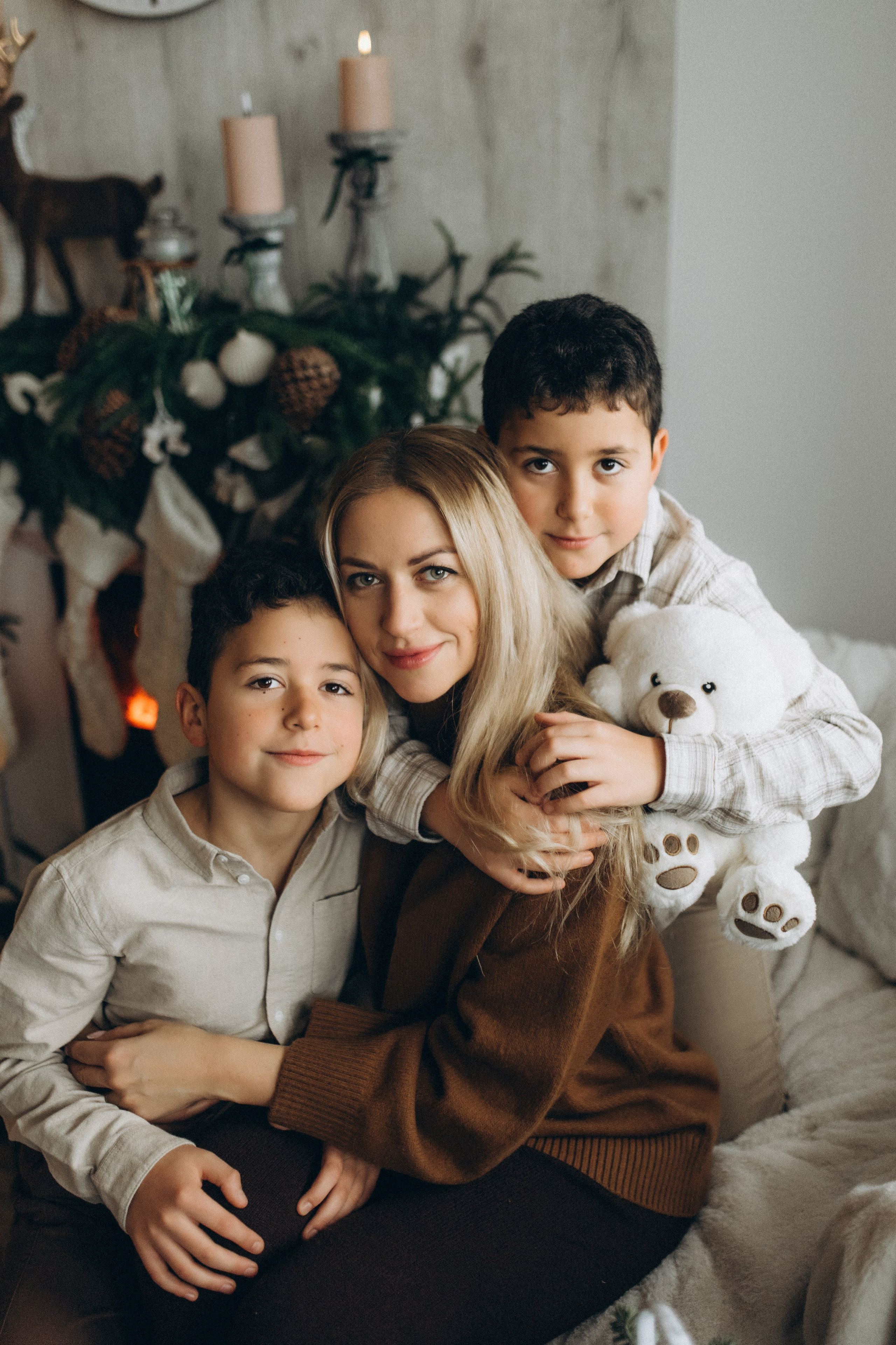 Merry Christmas. Семейный фотограф Лейпциг, Германия