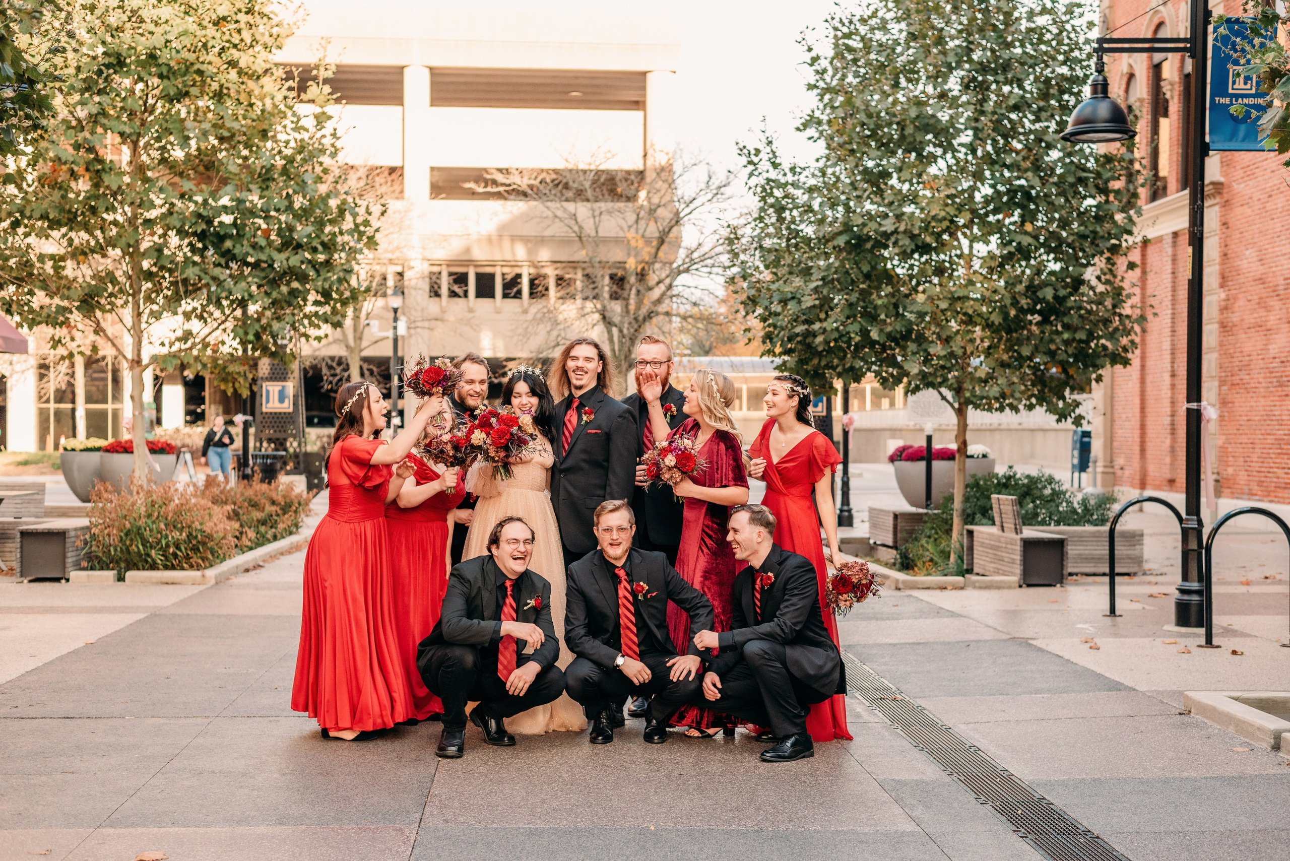 Bold & Dramatic Wedding at The Paper Mill on The Landing | Fort Wayne Wedding Photographer. Alexandria Danielle Photography | Fort Wayne & Indianapolis Wedding Photographer