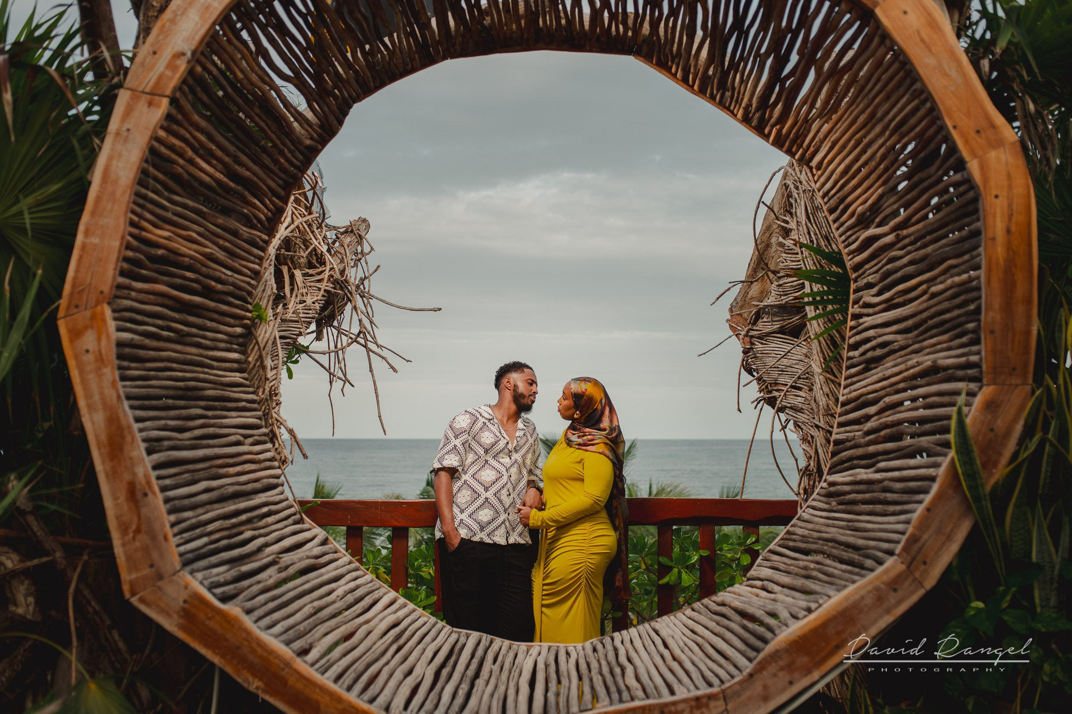 Abdi and Asha´s anniversary session at the hotel Kanan Tulum. Destination wedding photographer based in Cancun and Riviera Maya with service worldwide