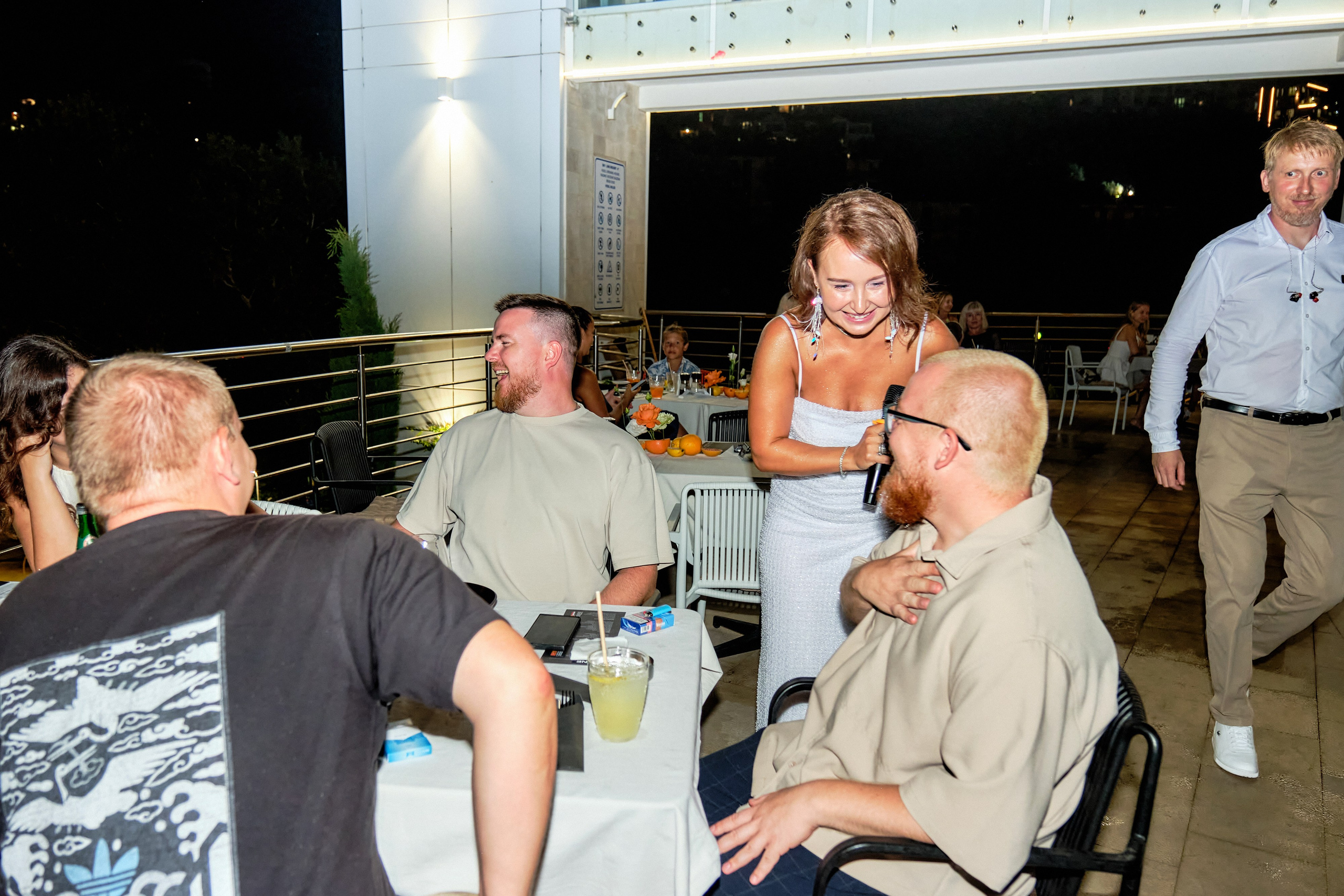 Photo report from the Zebra Restaurant’s birthday celebration. Becici, Montenegro. Photographer, photo artist Alena Novgorodtseva