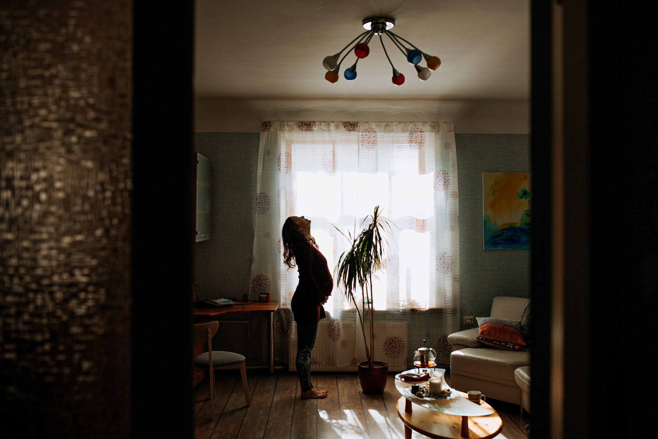 Gaidību fotosesija mājās vai dabā