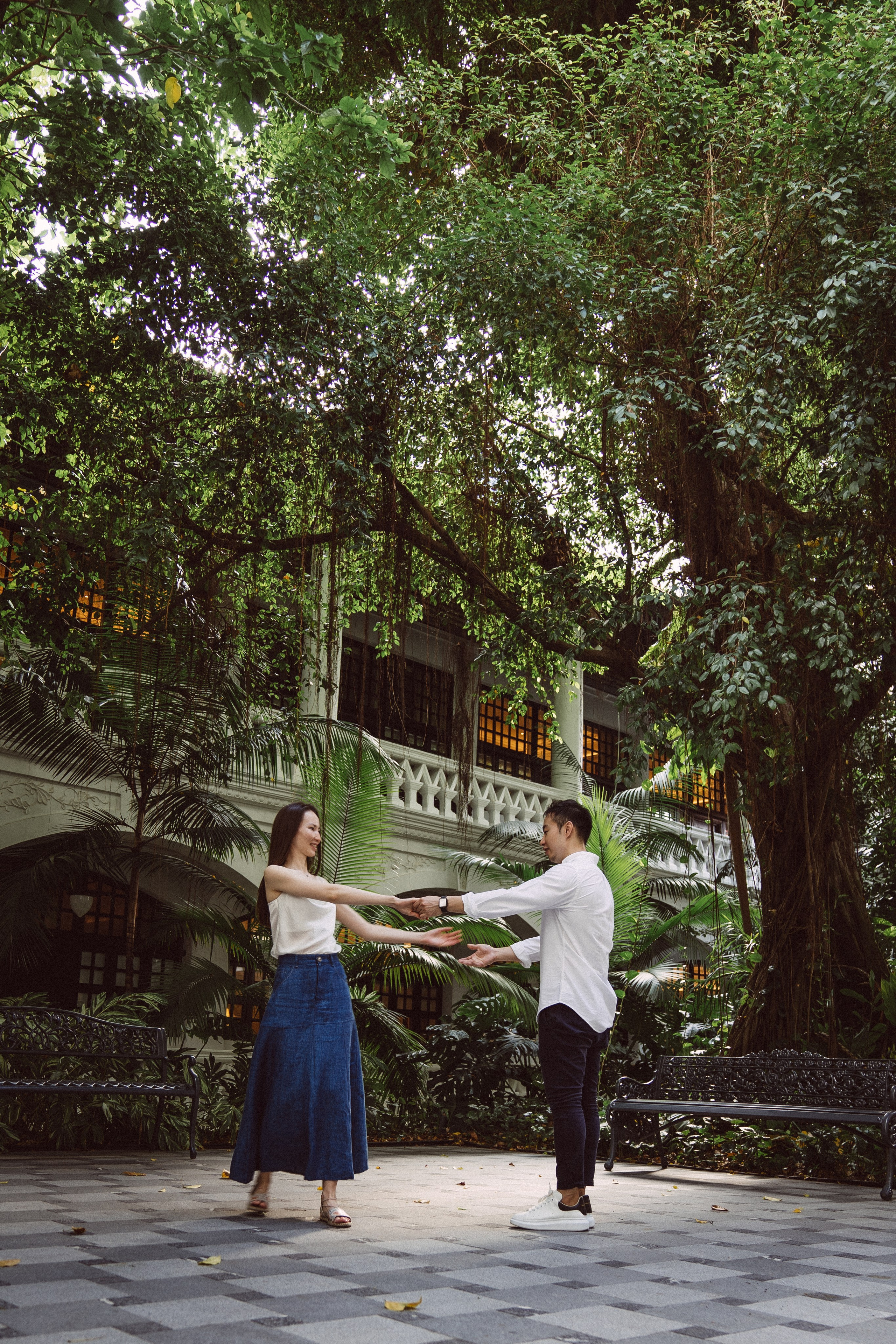 Love story. Dasha in Singapore