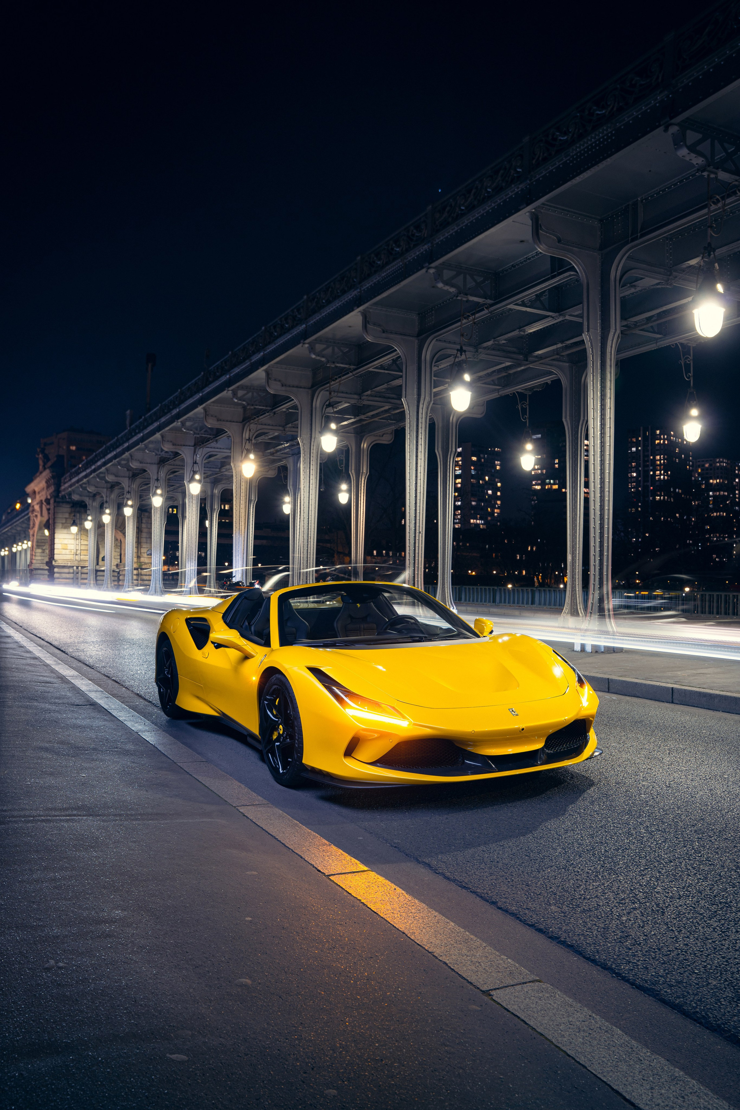 Ferrari F8. Photographe de voitures à Paris — Vitalii Motruk