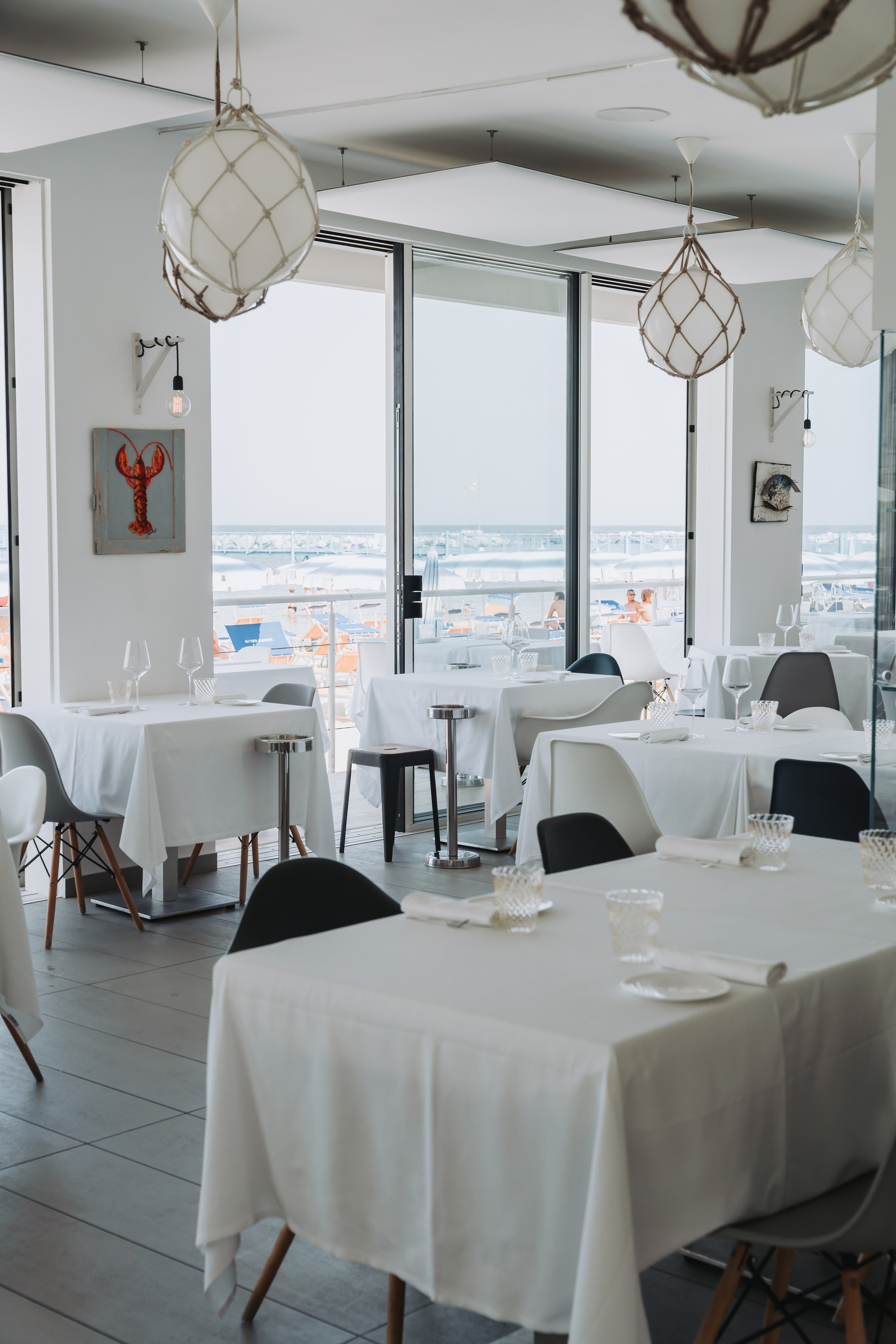 Ristorante Onda Blu, Rimini. Fotografia e video