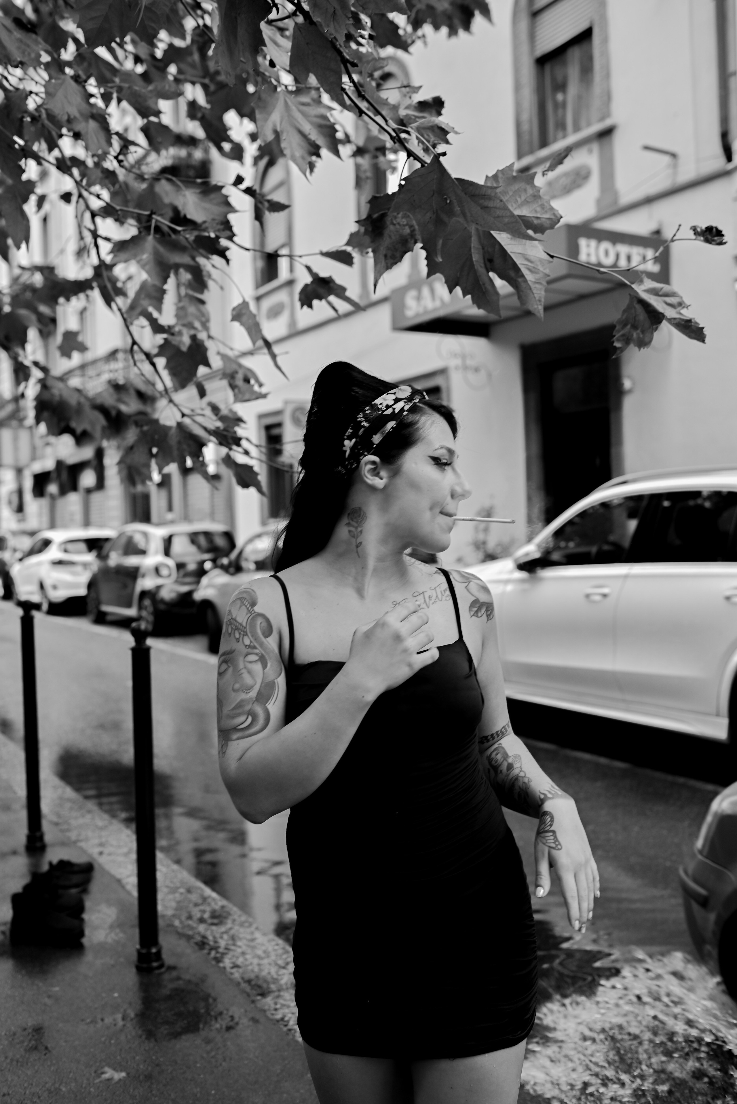 Scatti per far andare l’acqua di traverso all’ex