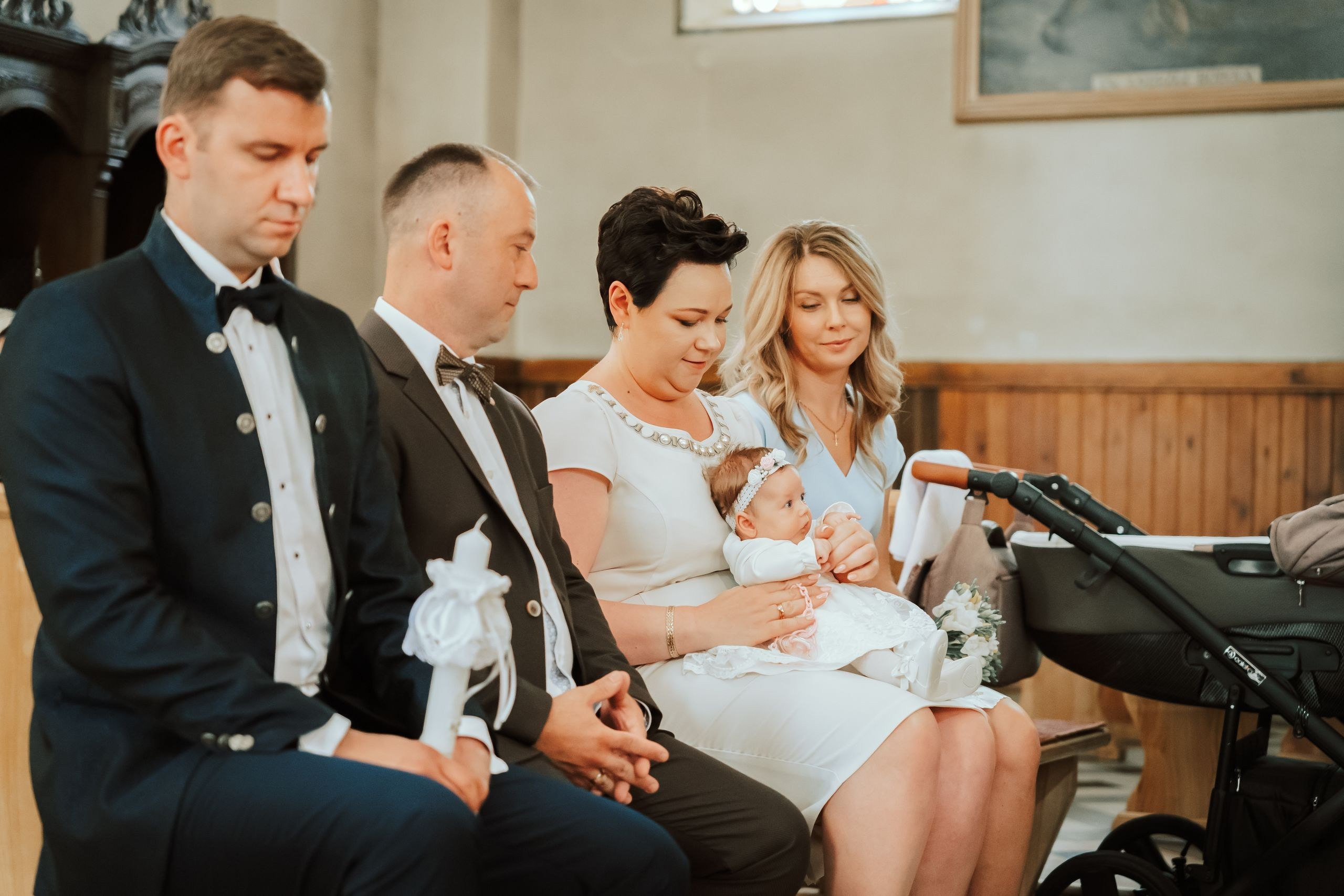 Chrzest Święty Helenki. Michał Kaźmierczyk - Fotograf