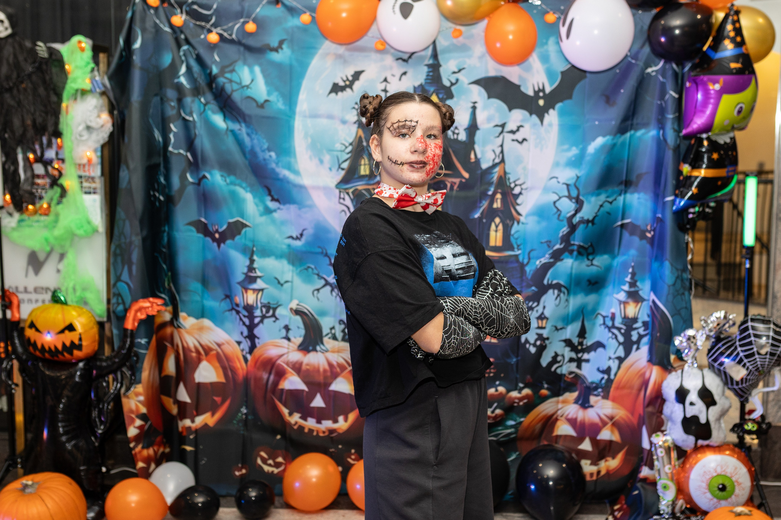 Leo dance studio Helloween 2025. Семейный и детский фотограф в Варшаве Мила Бобровская