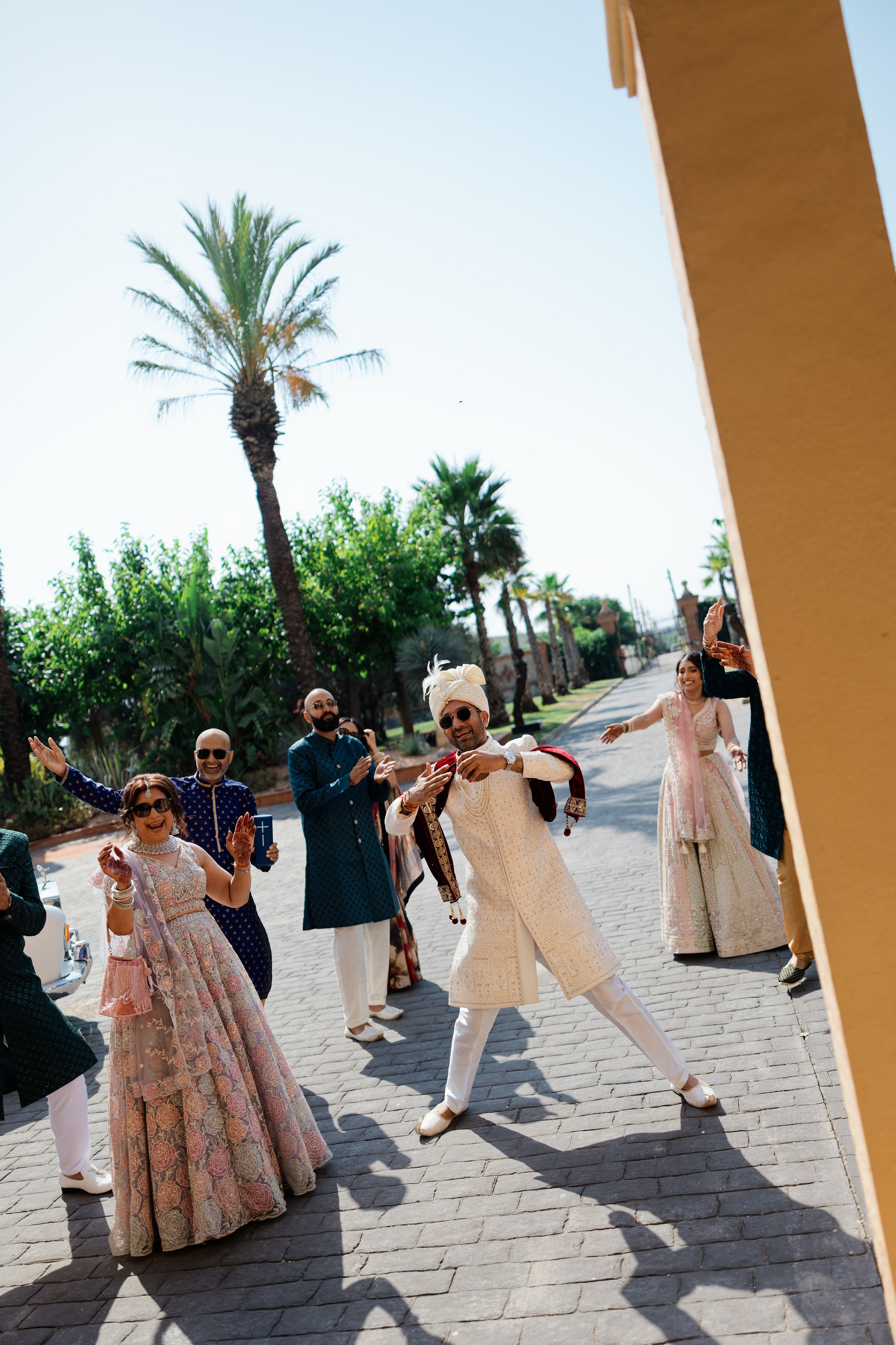 Indian wedding at Gran Villa Rosa, Barcelona