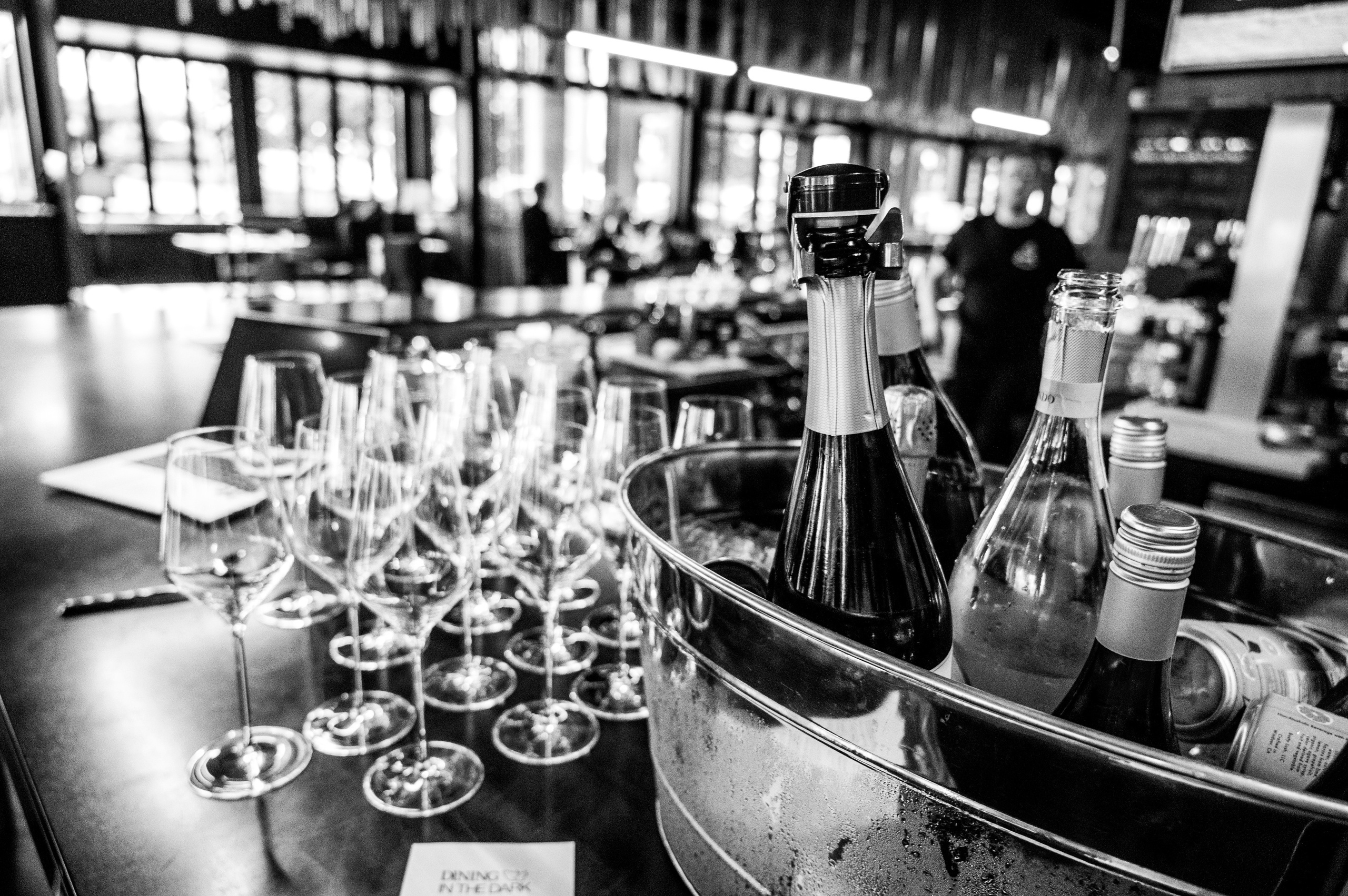 Dining in the Dark. Collective x Fever Seattle