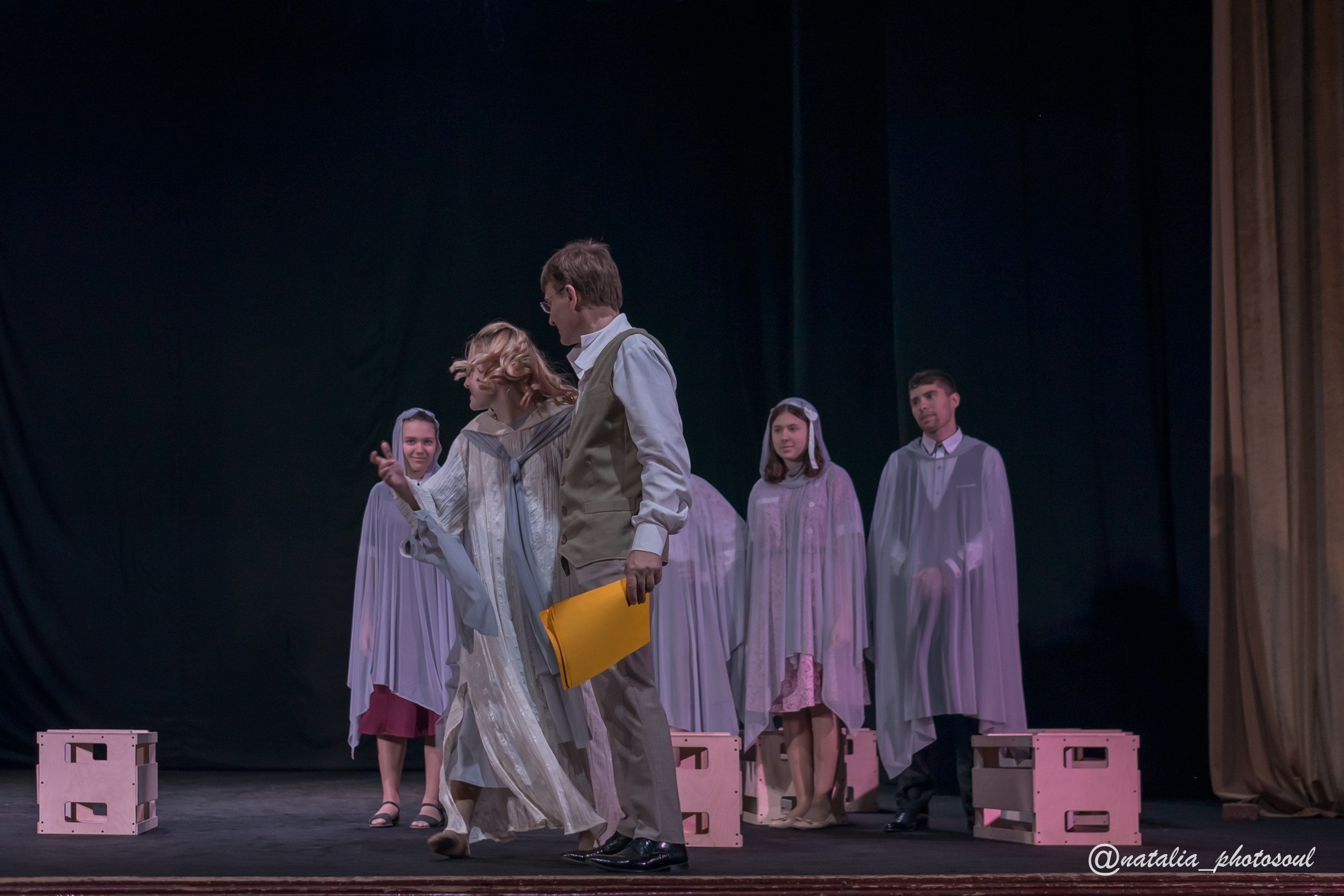 Performance “Our Town” School and Theater “Artist”. Photographer in Seoul Dobrokvashina Natalya