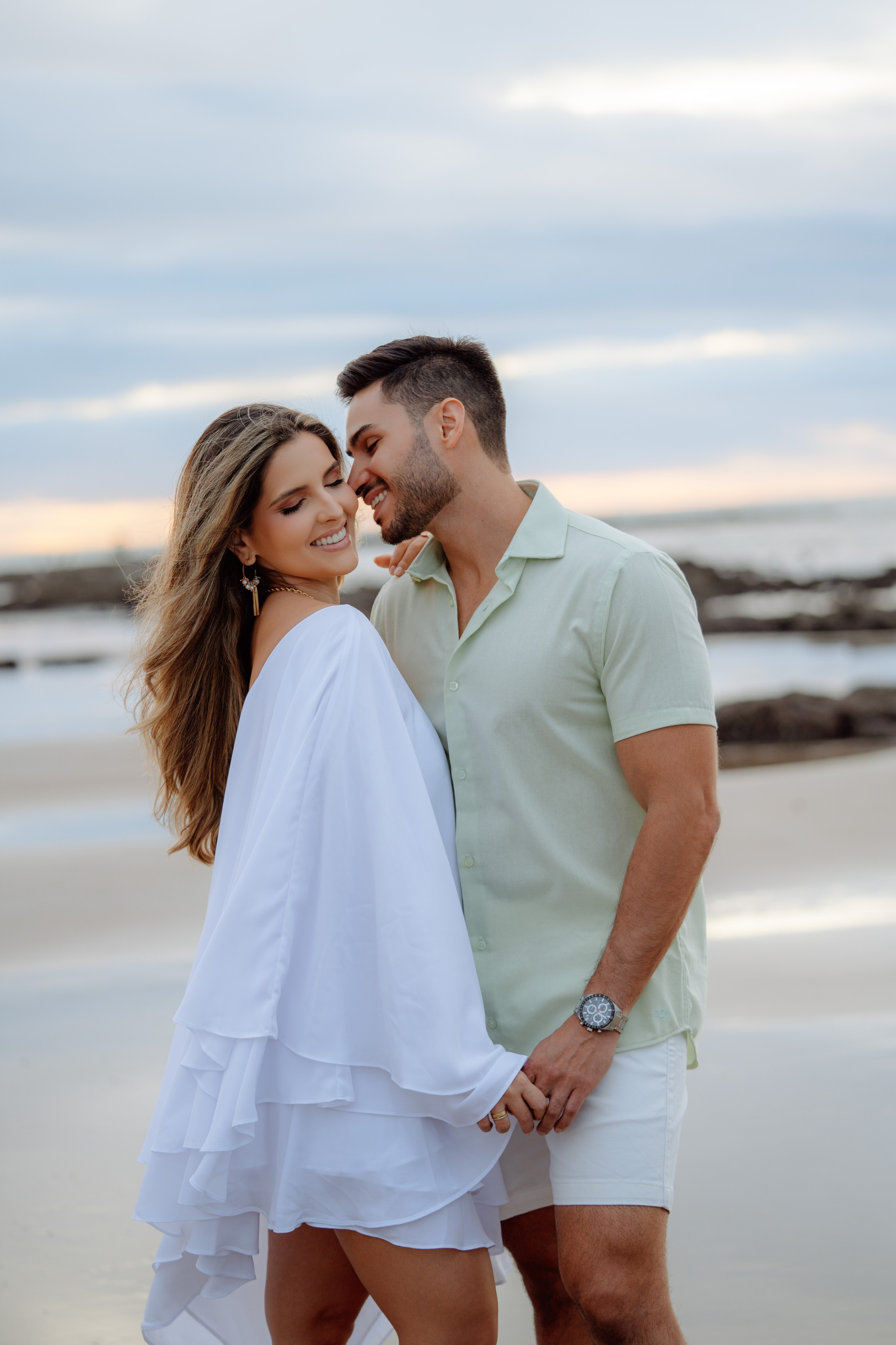 Raquel e Andrey. Luz suave, direção leve e fotos que captam quem realmente você é