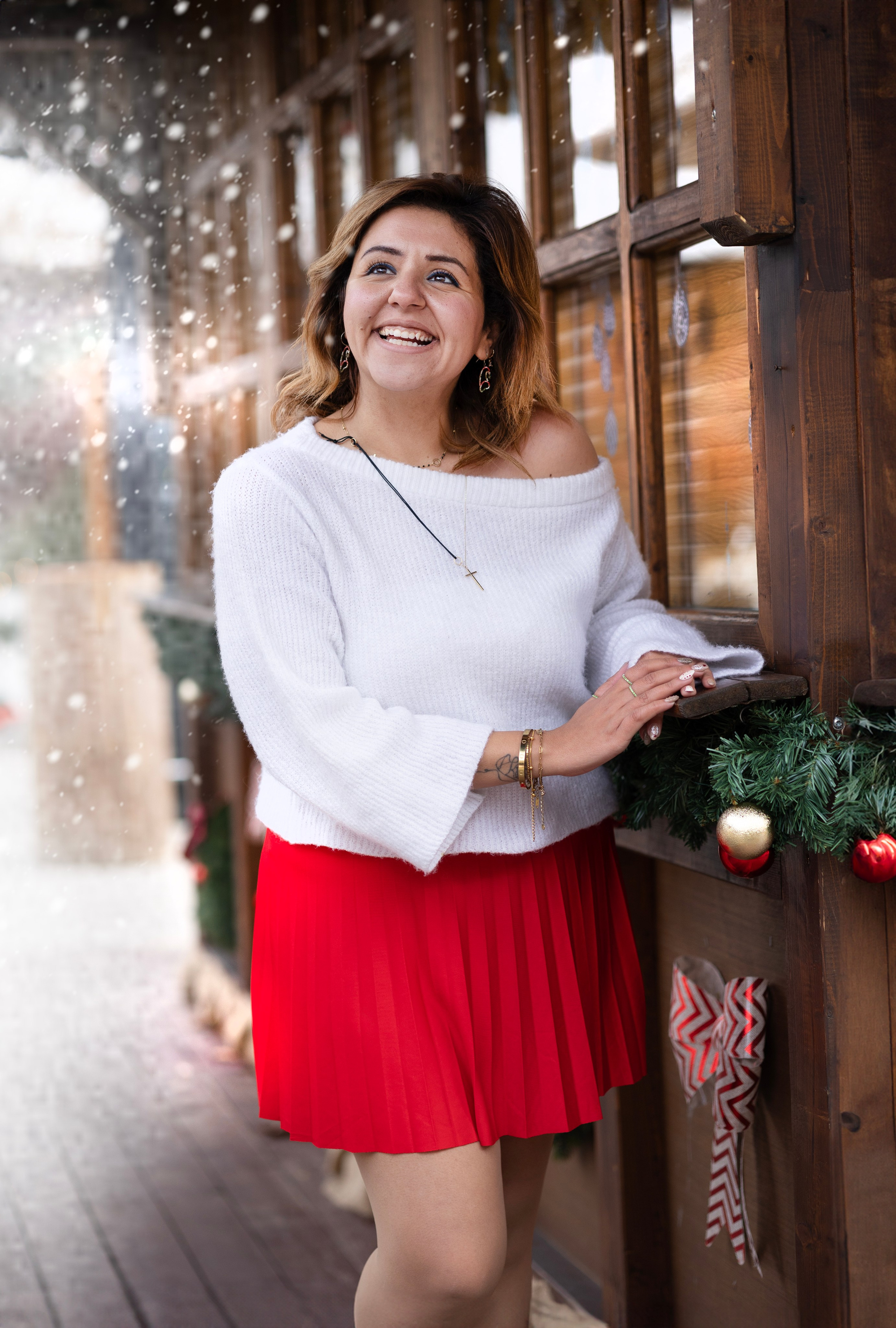 Sandra and Christmas. Photographer in Munich