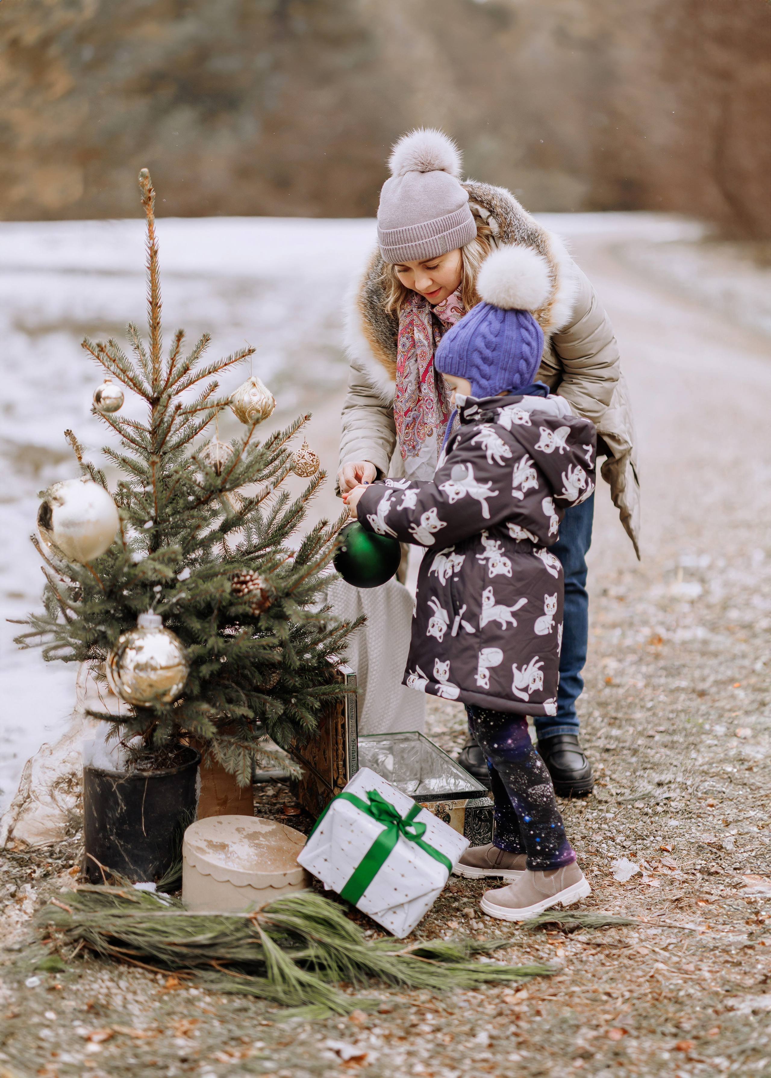 CHRISTMAS CAMPER. Family Fotografer in München und Umgebung