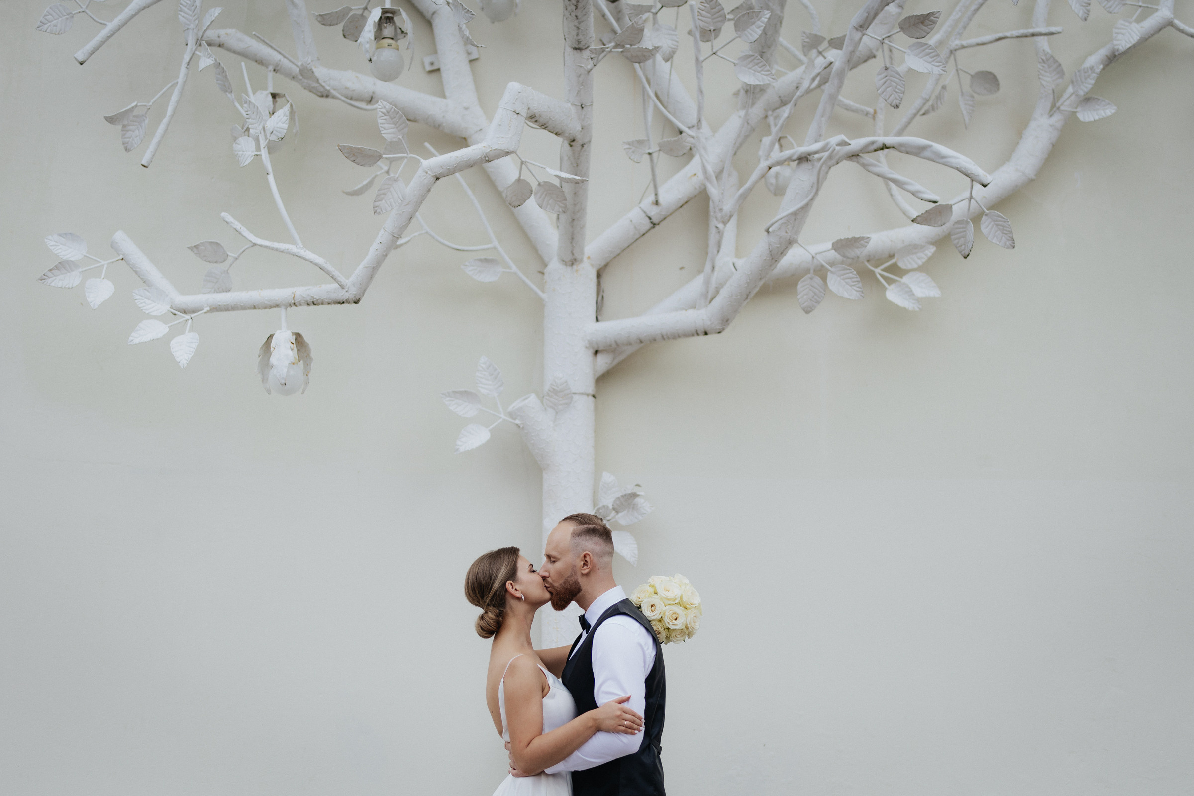 Vestuvinė fotosesija Raudondvario dvare ir Botanikos sode