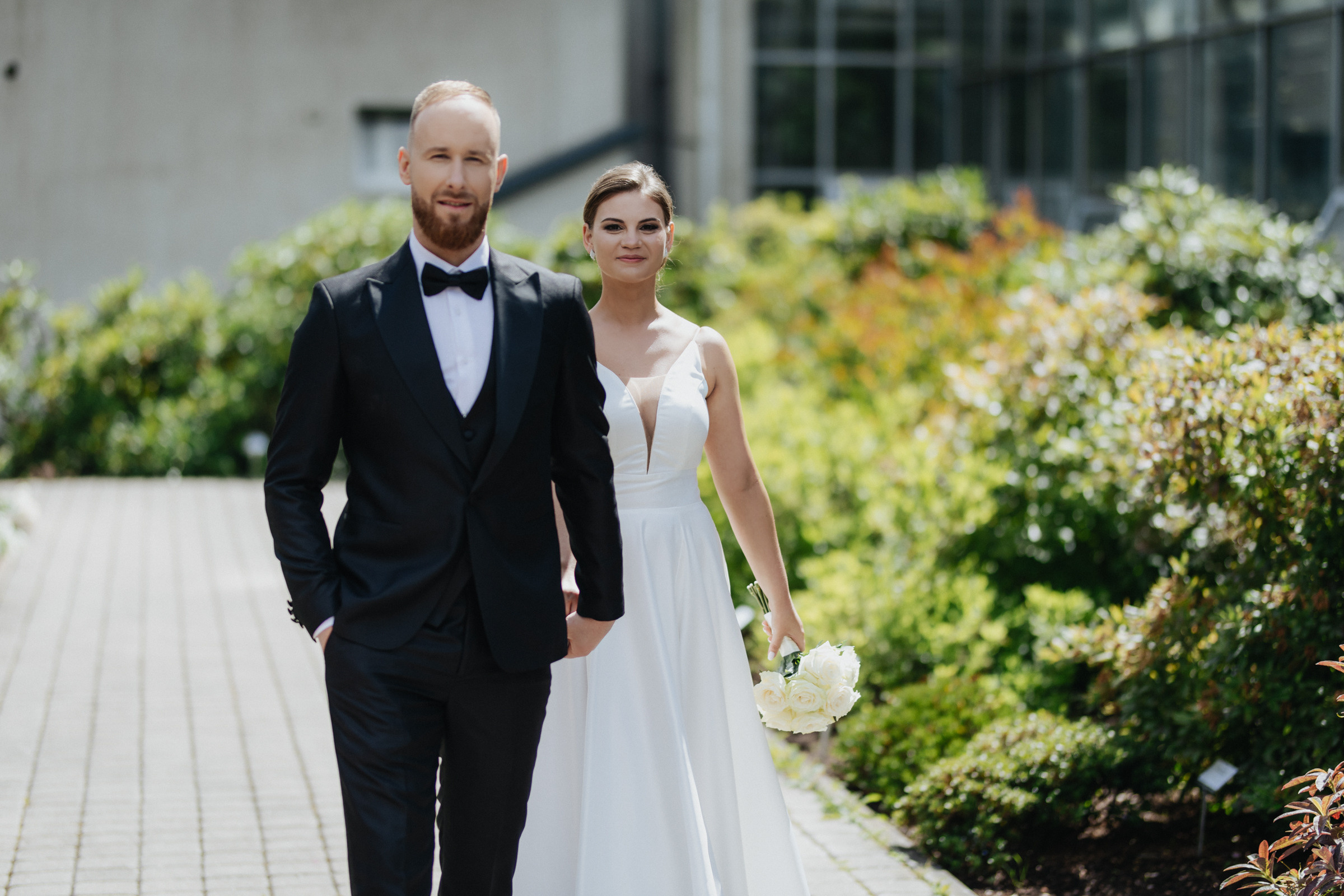 Vestuvinė fotosesija Raudondvario dvare ir Botanikos sode