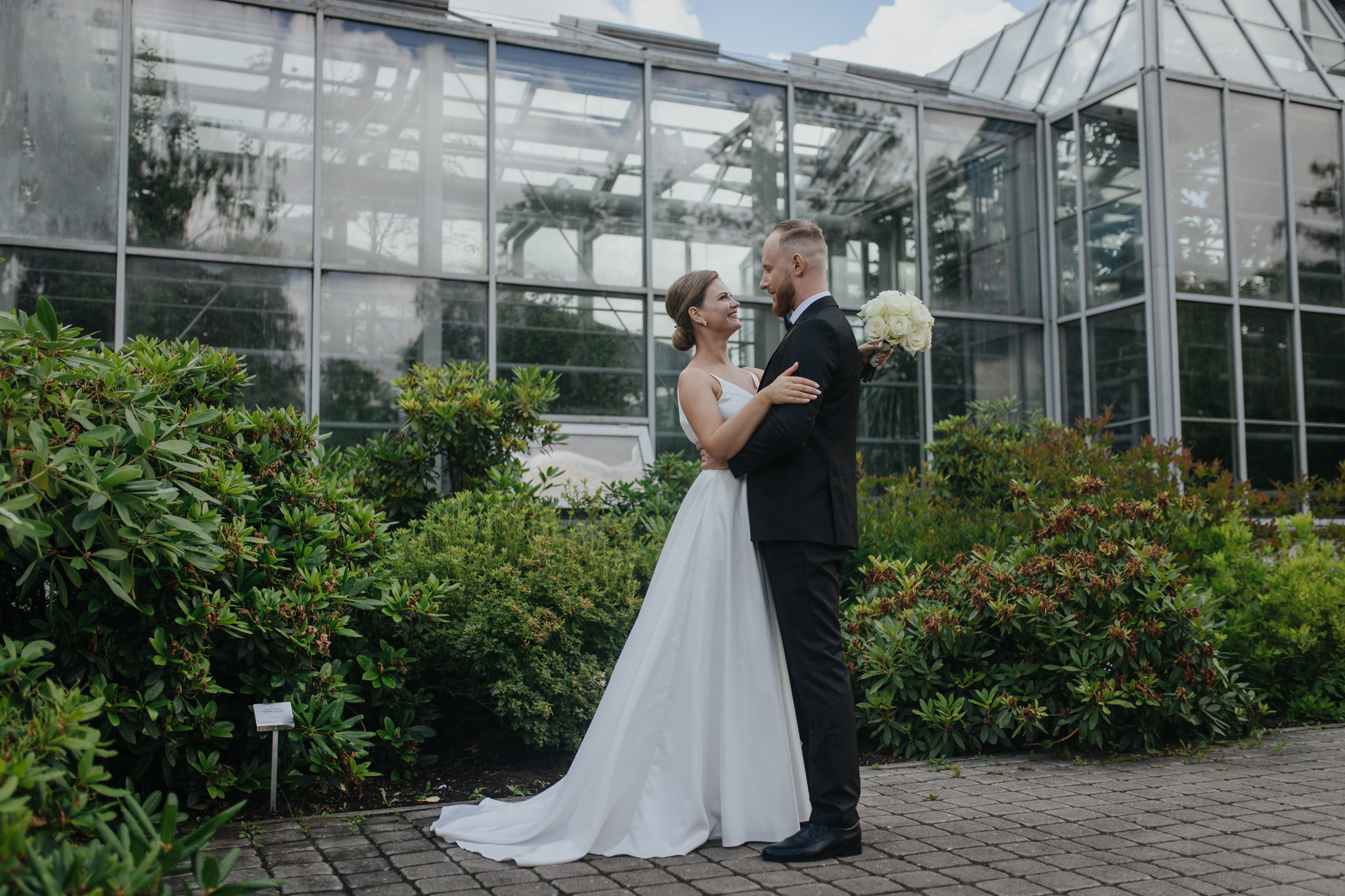 Vestuvinė fotosesija Raudondvario dvare ir Botanikos sode