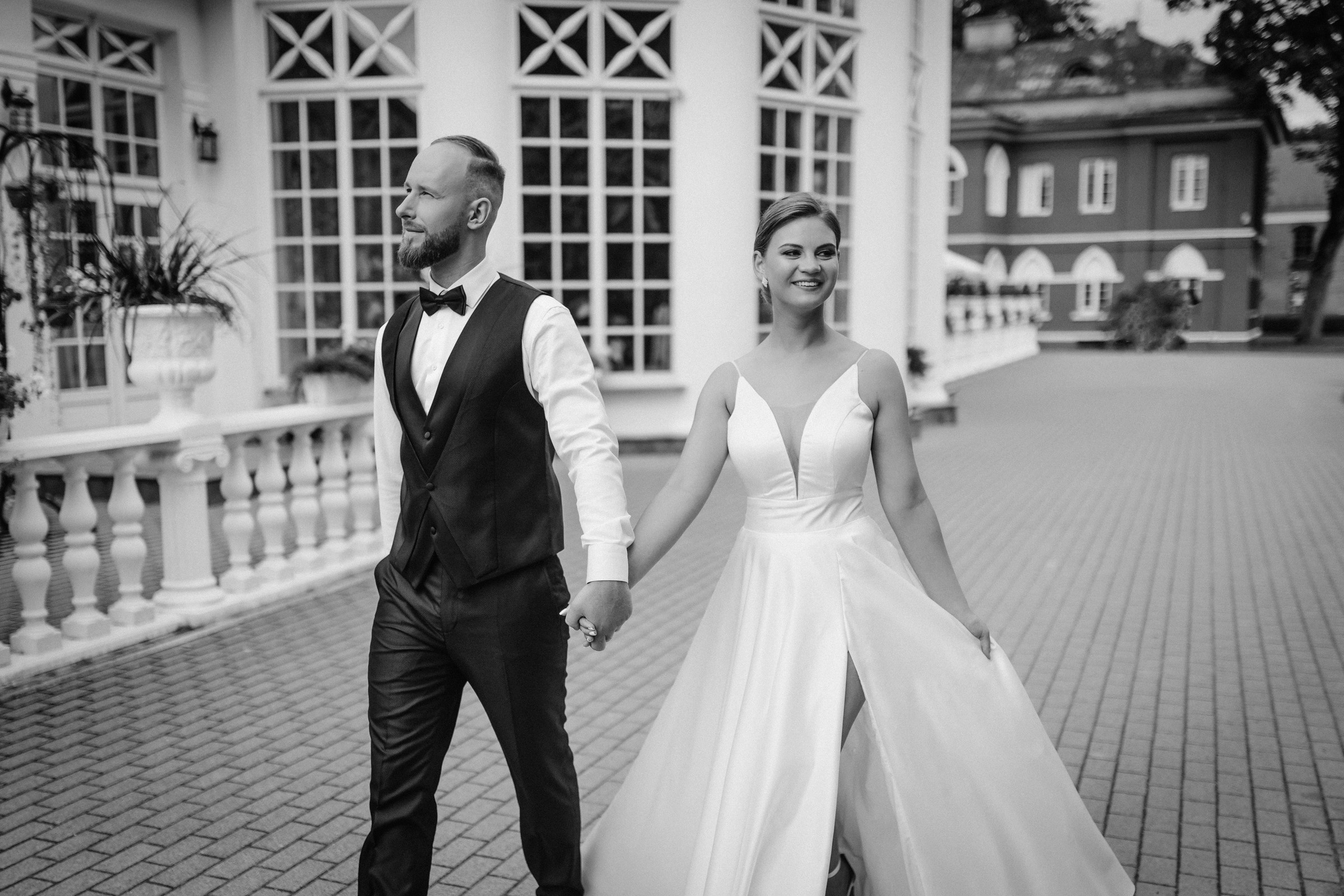 Vestuvinė fotosesija Raudondvario dvare ir Botanikos sode