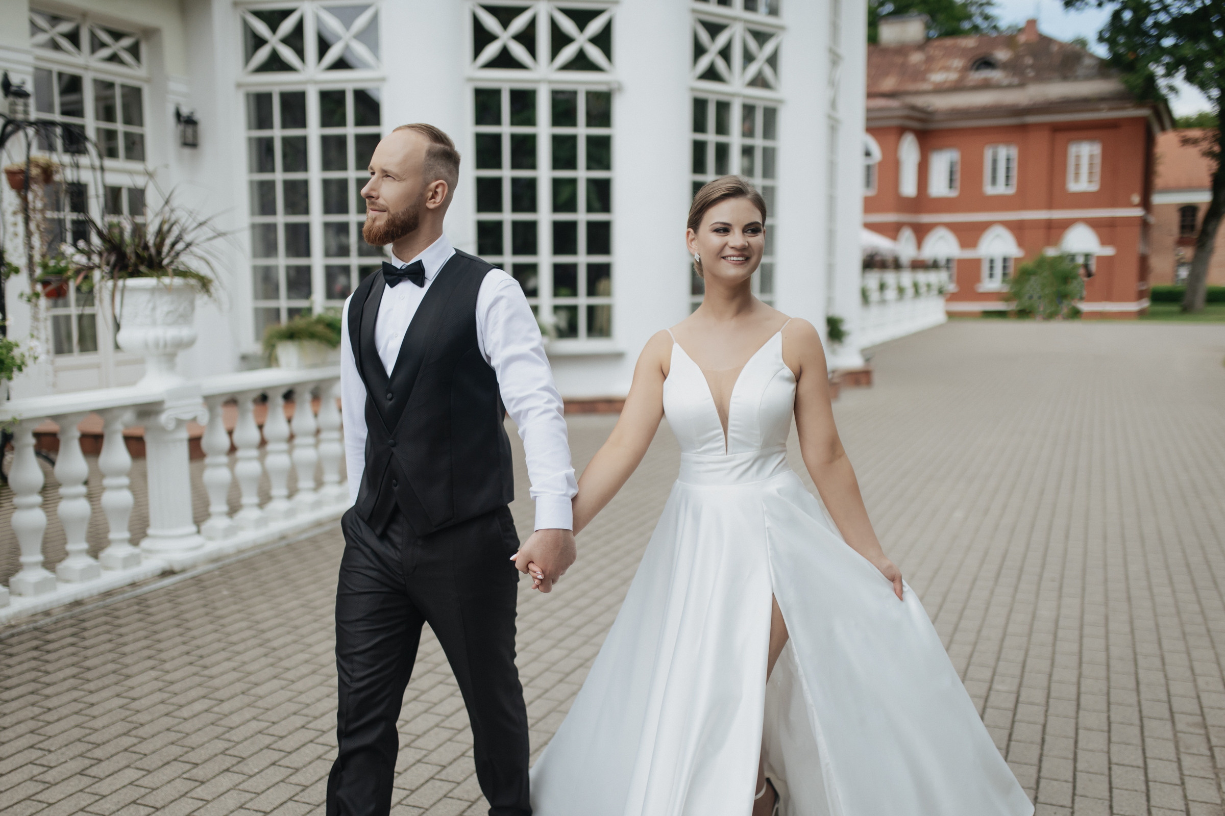 Vestuvinė fotosesija Raudondvario dvare ir Botanikos sode