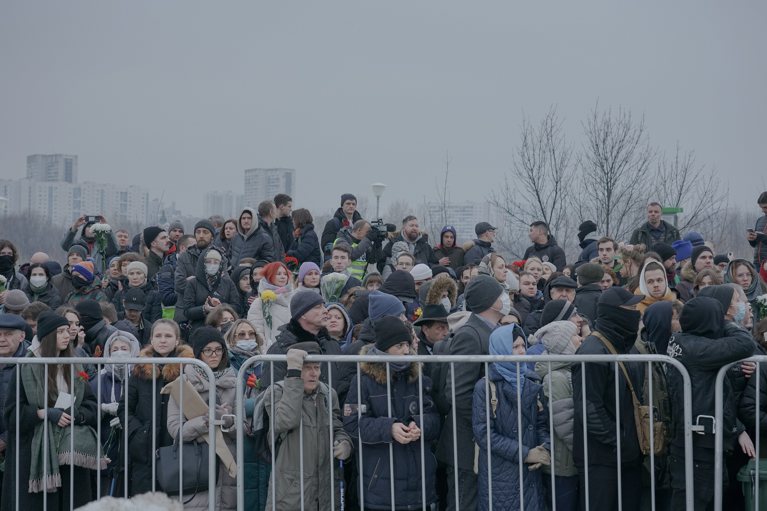 Alexei Navalny’s funeral. Marina Sycheva