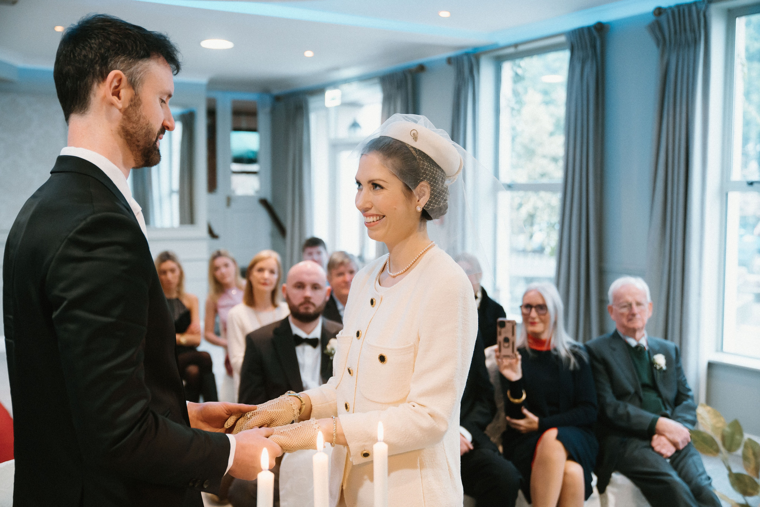 Cassi and Dominic Wedding. Wedding and family photographer Ireland