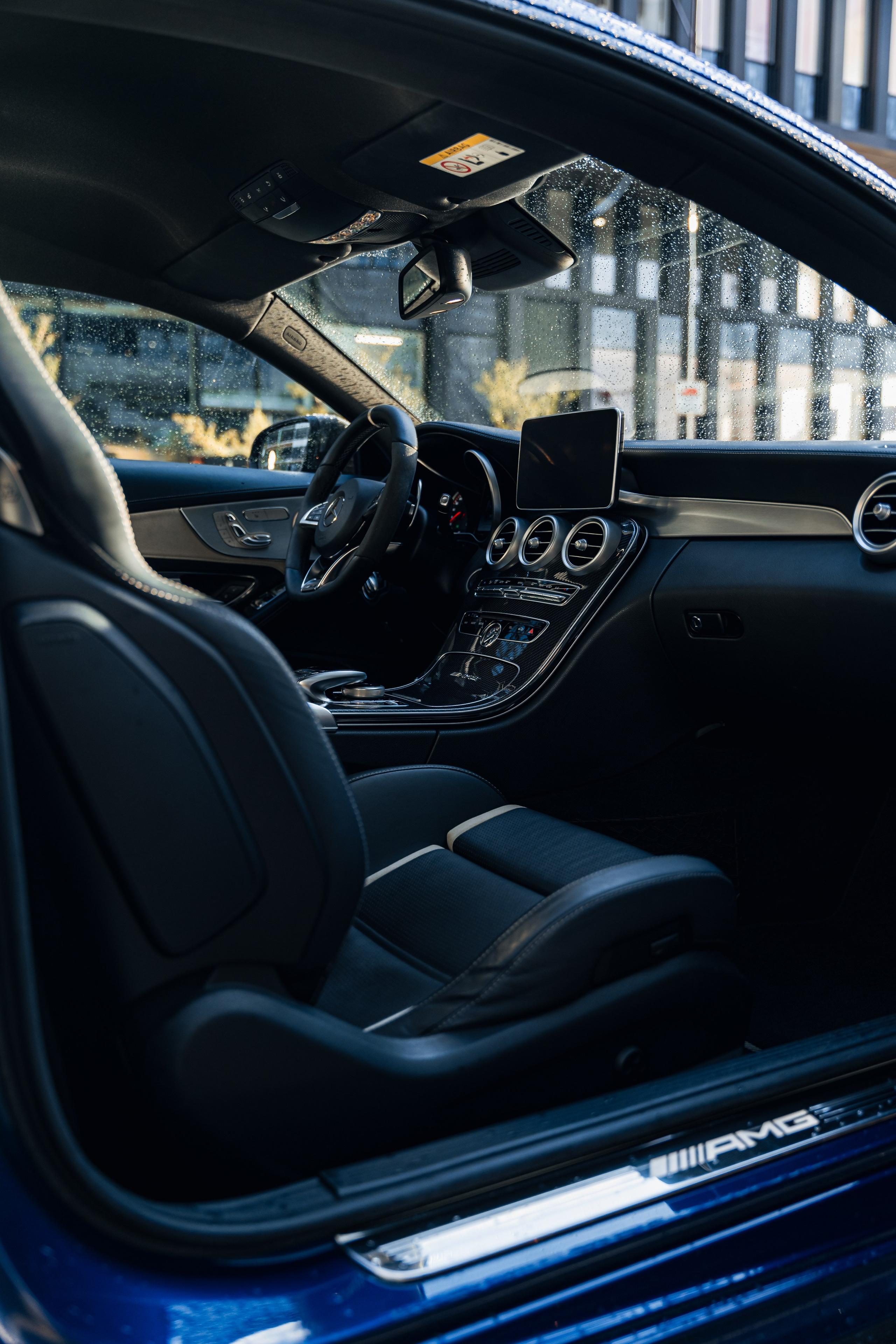 Mercedes-Benz C63s AMG. Photographer in Paris — Vitalii Motruk