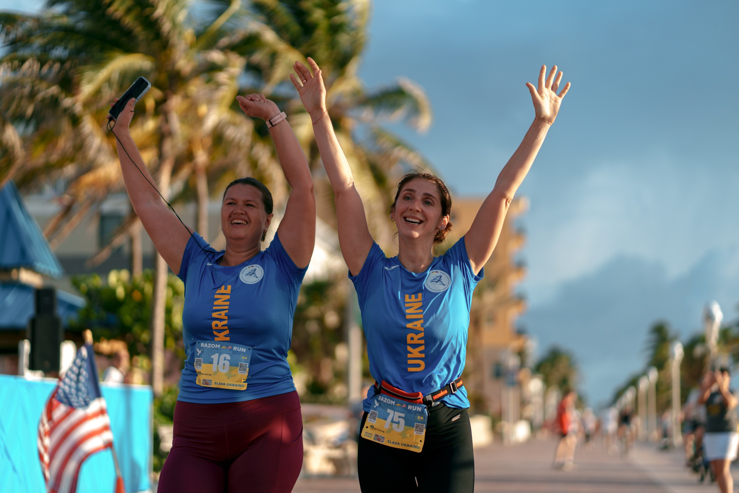 RAZOM RUN. ФОТОГРАФ ФЛОРИДА МАЙАМИ