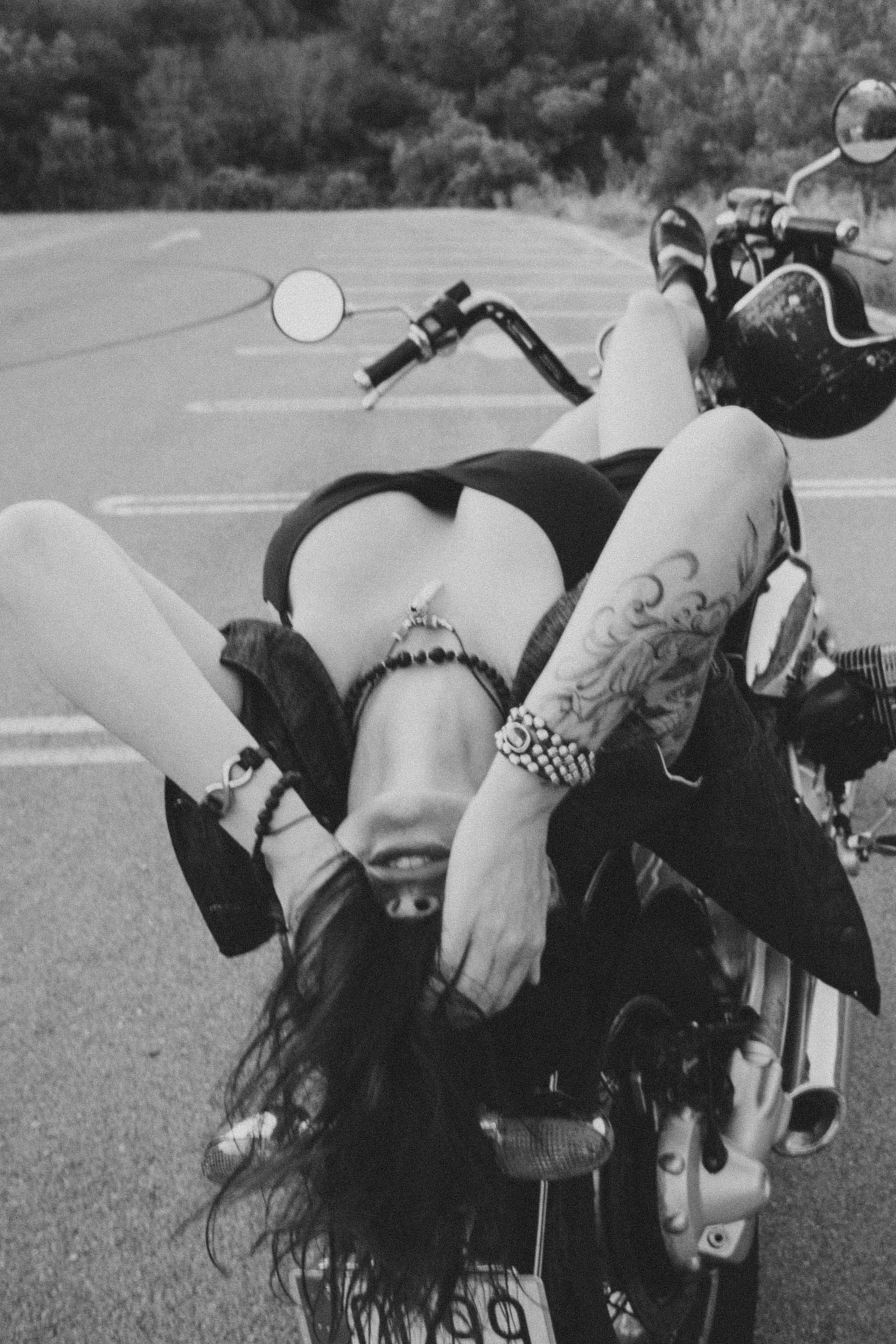 Фотосессия пары на мотоцикле. Профессиональная фотосъемка в Калафелле — Елена Медведева