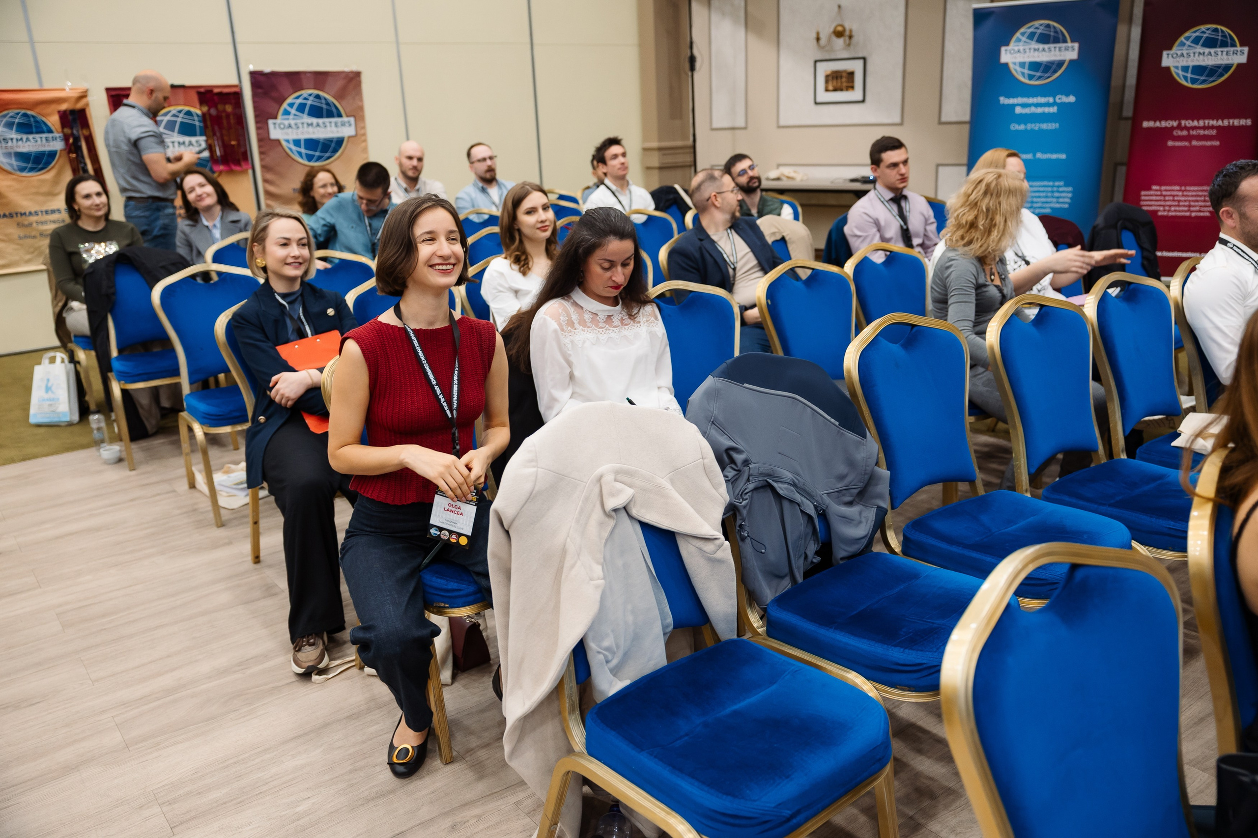 Toastmasters Conference. Marius Ciocan