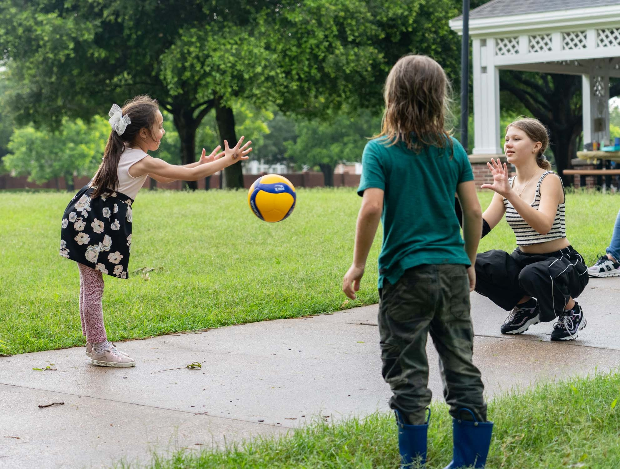 Easter picnic. Photographer Irina Kozhemyakina. Houston