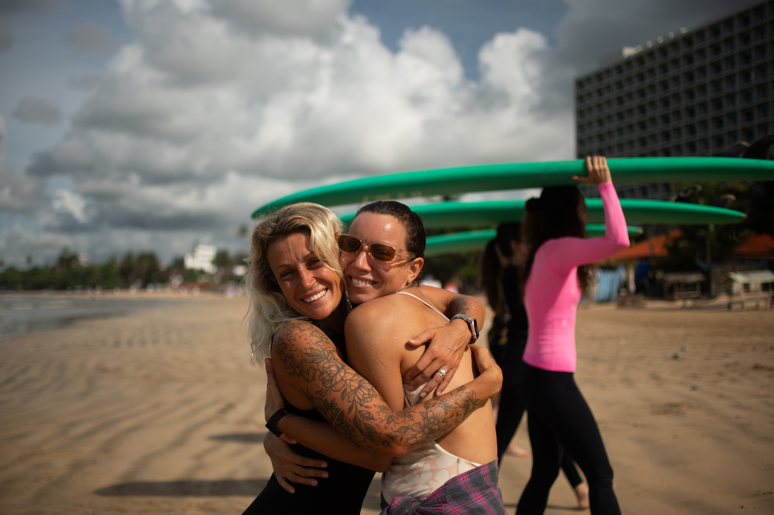 Surfcamp colour. Photographer Sri Lanka