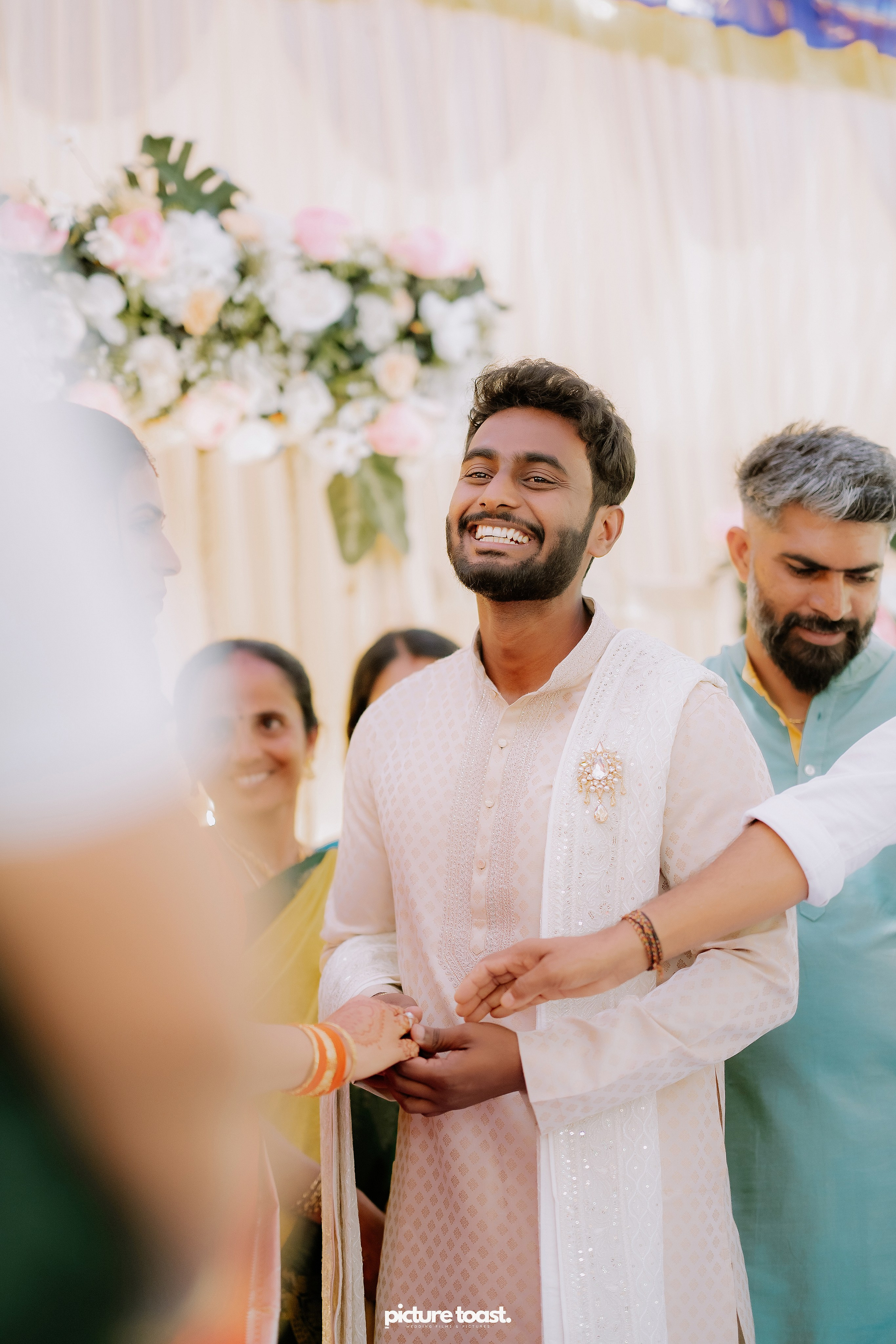 Wrapped in love and tradition. Fine art Wedding Photographers in India & Canada