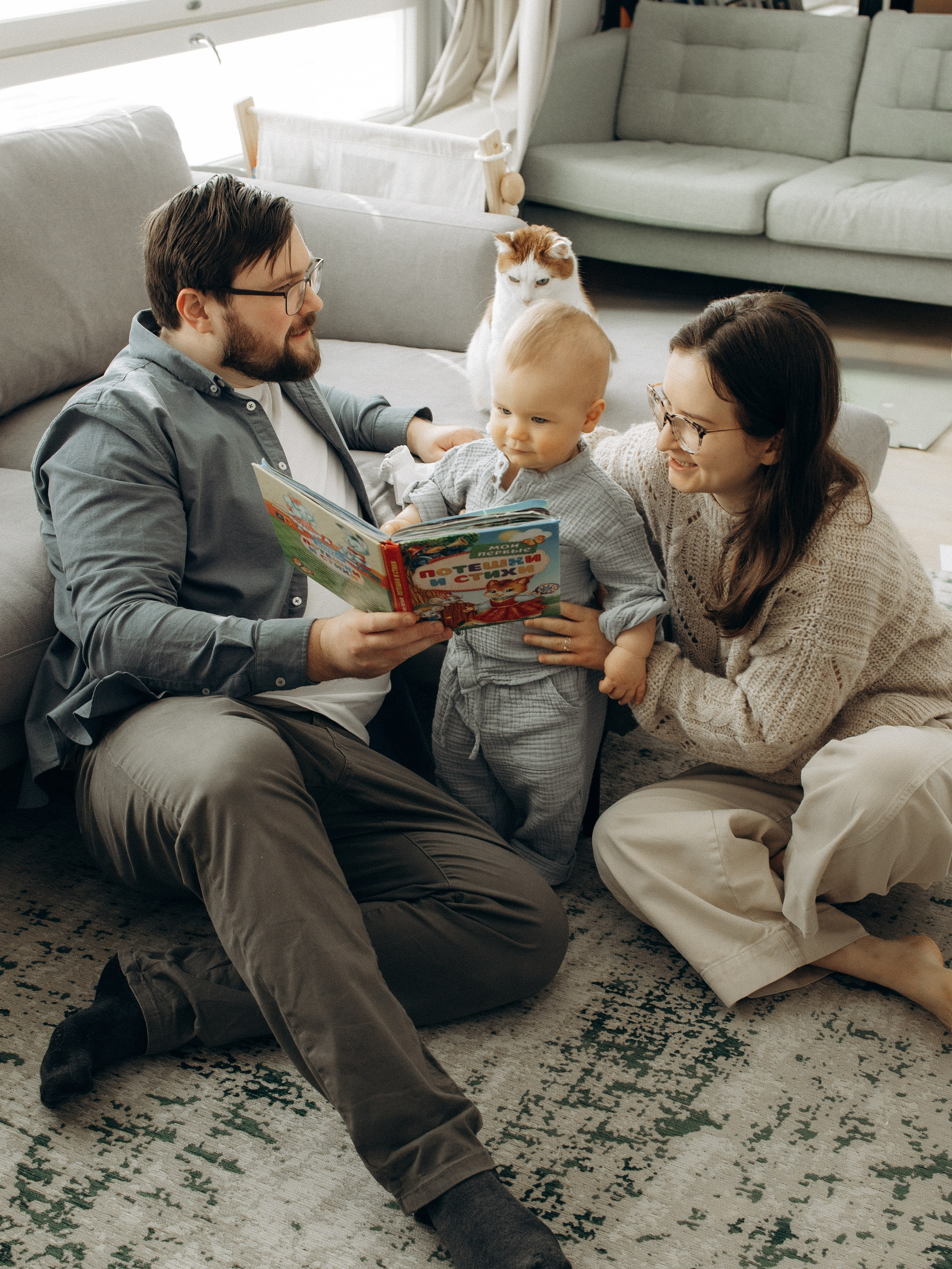 Yan’s family. Kristina, portrait and family photographer in Helsinki