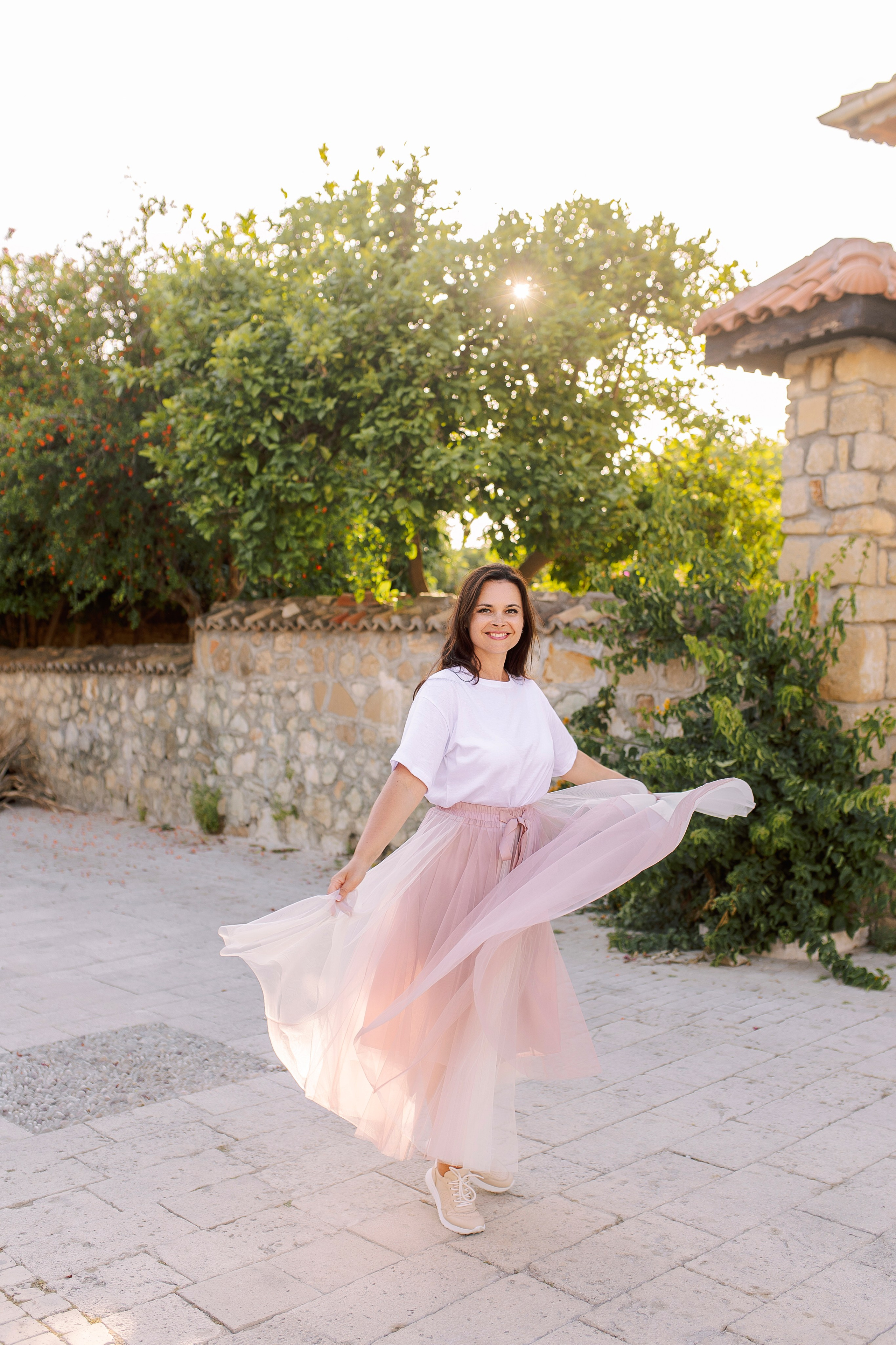 Colorful Family Walk in Side | Lifestyle Photography. Professional Photographer in Alanya, Side, Belek, Antalya. Turkiye