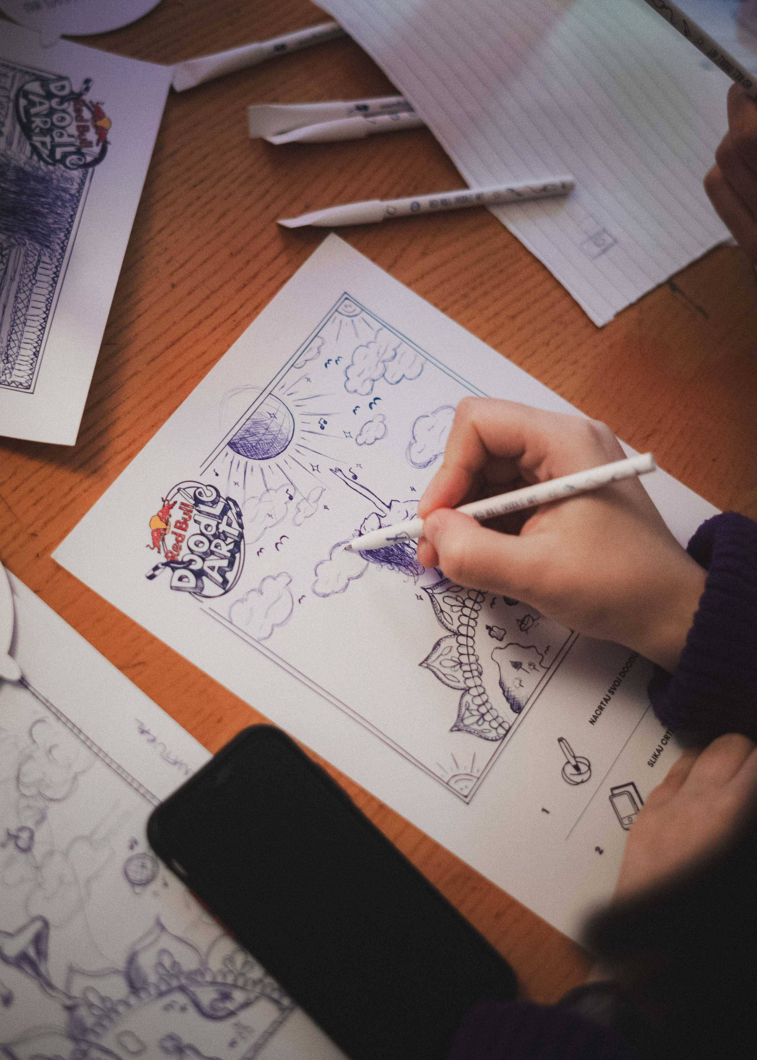 RedBull Doodle Art. Žukov Studio