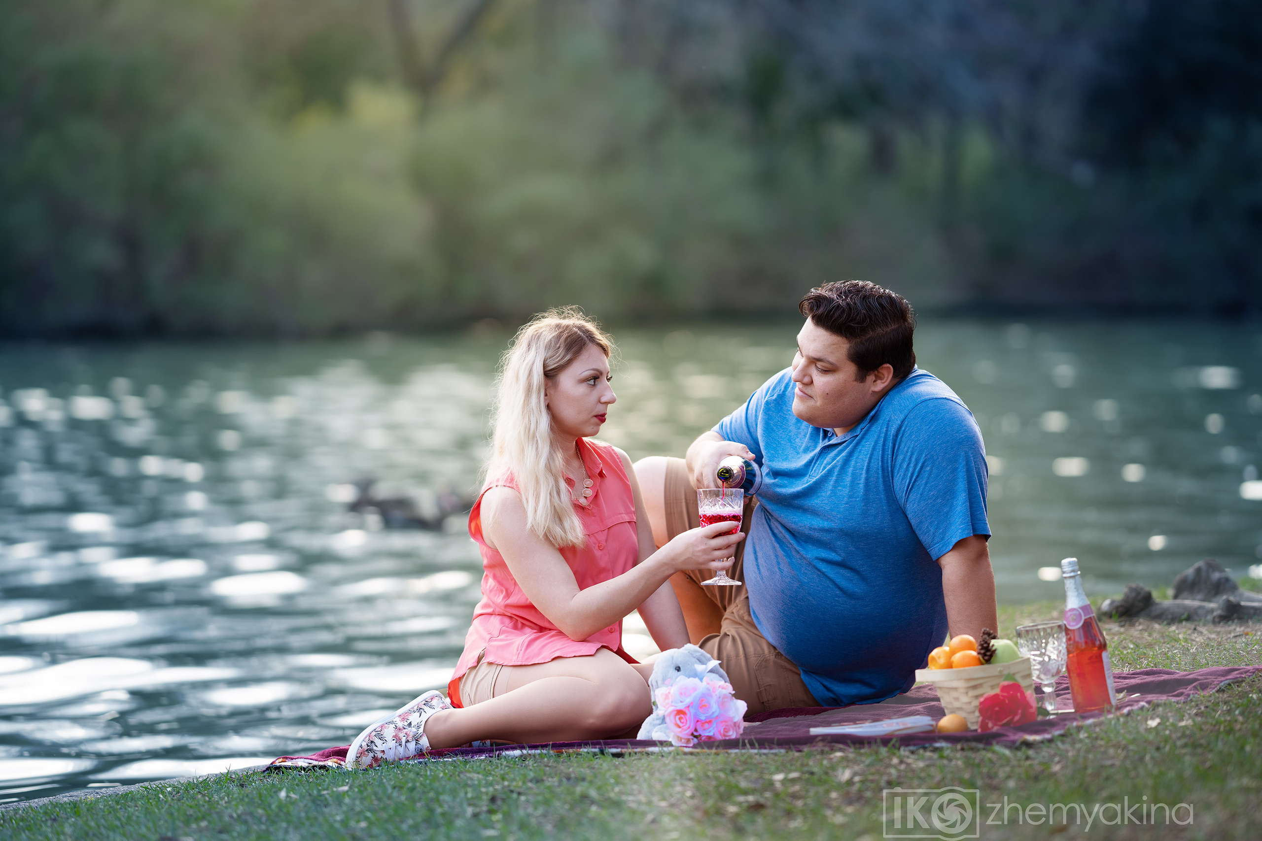 Love story. Photographer Irina Kozhemyakina. Houston