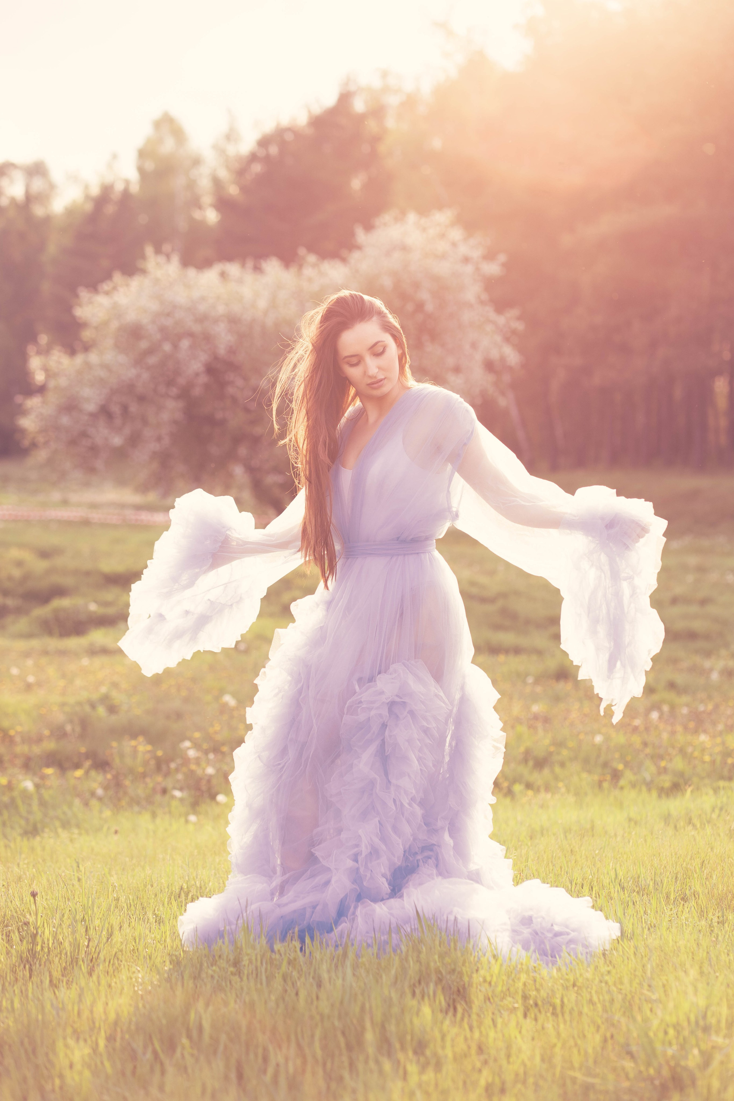 Saulėlydis su Dominika. Fotografija — Olga Bojarin