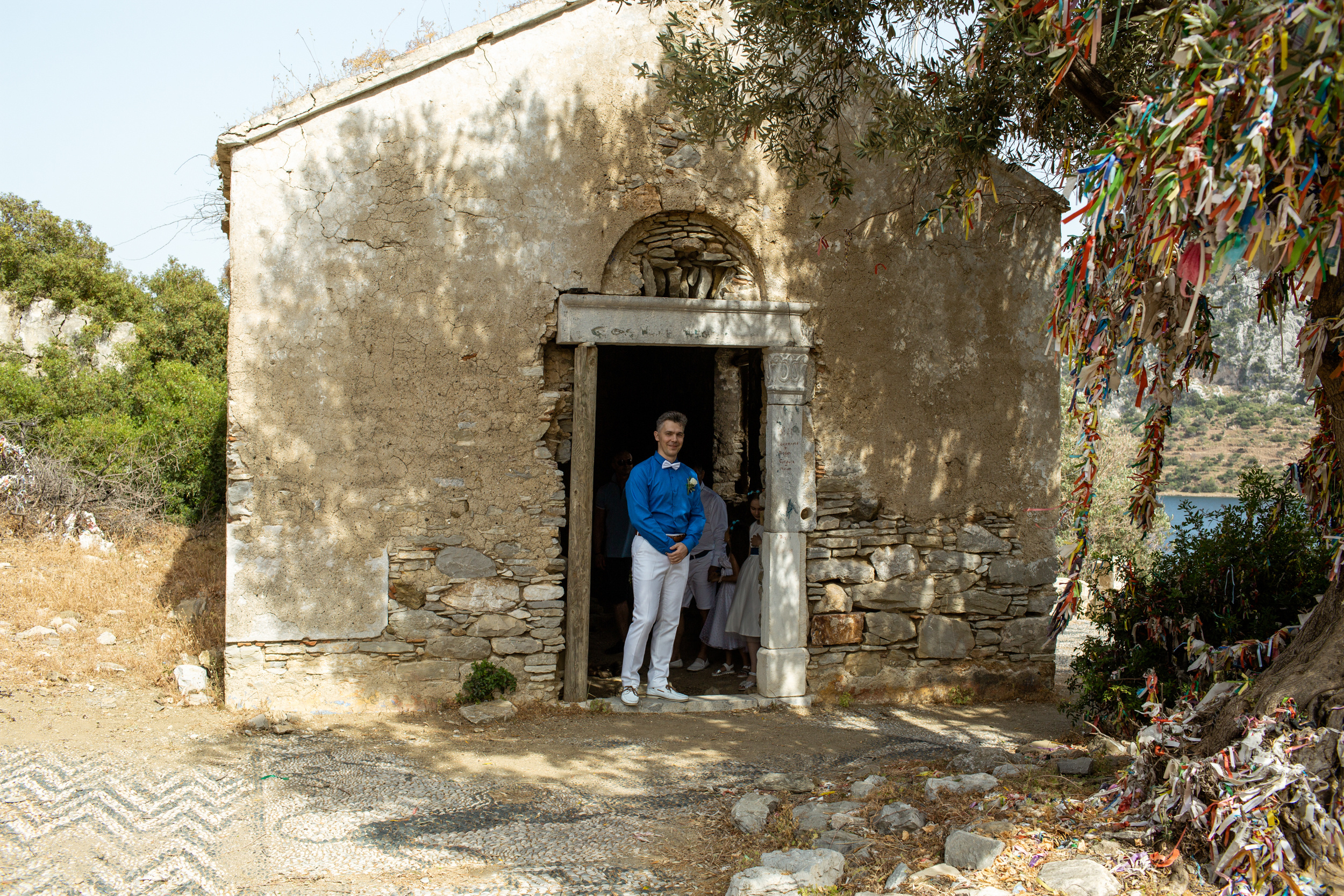 Symbolic wedding on the island of Kemeria. Julia Ganch I Fashion Wedding Photography I Cappadocia Turkey