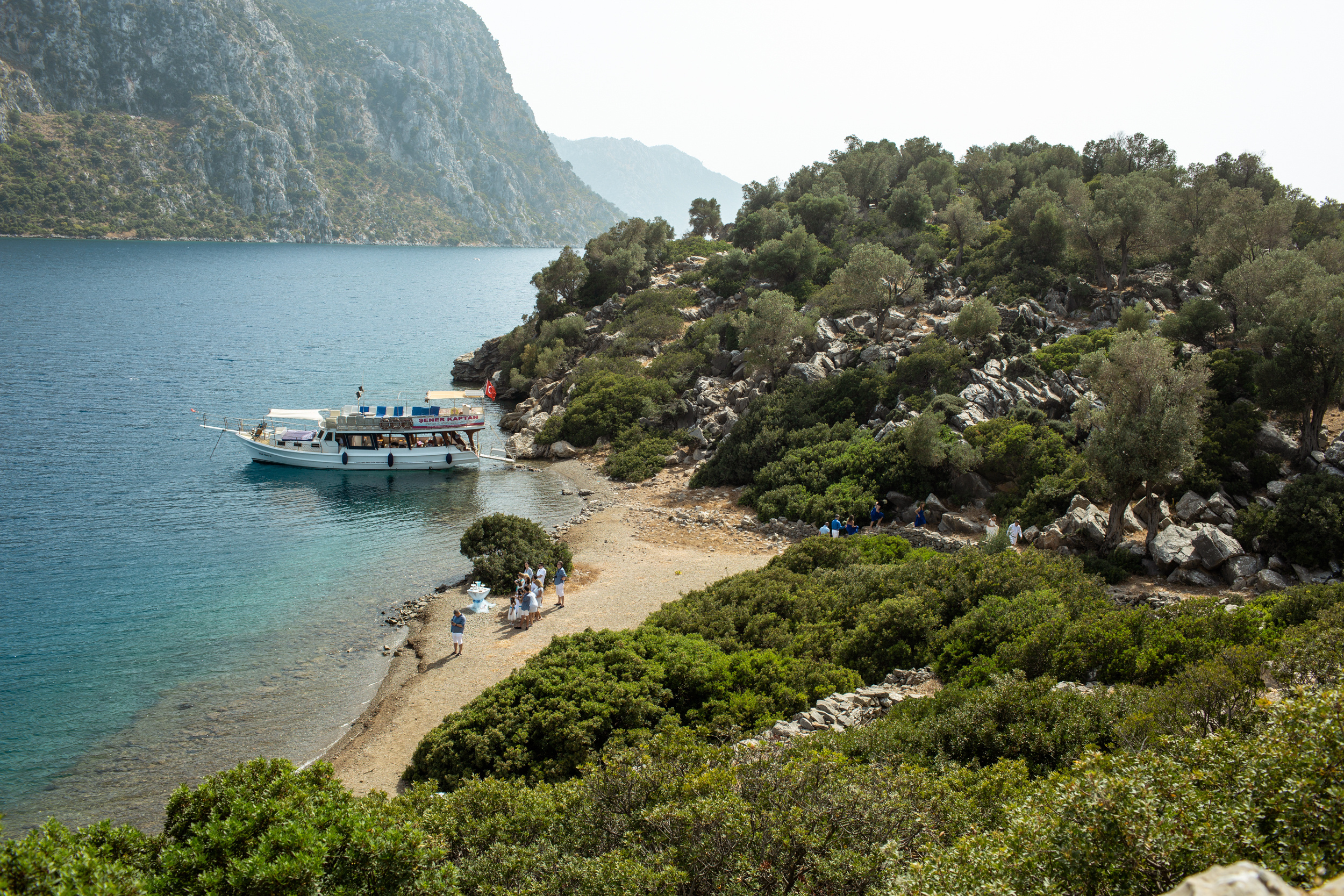 Symbolic wedding on the island of Kemeria. Julia Ganch I Fashion Wedding Photography I Cappadocia Turkey