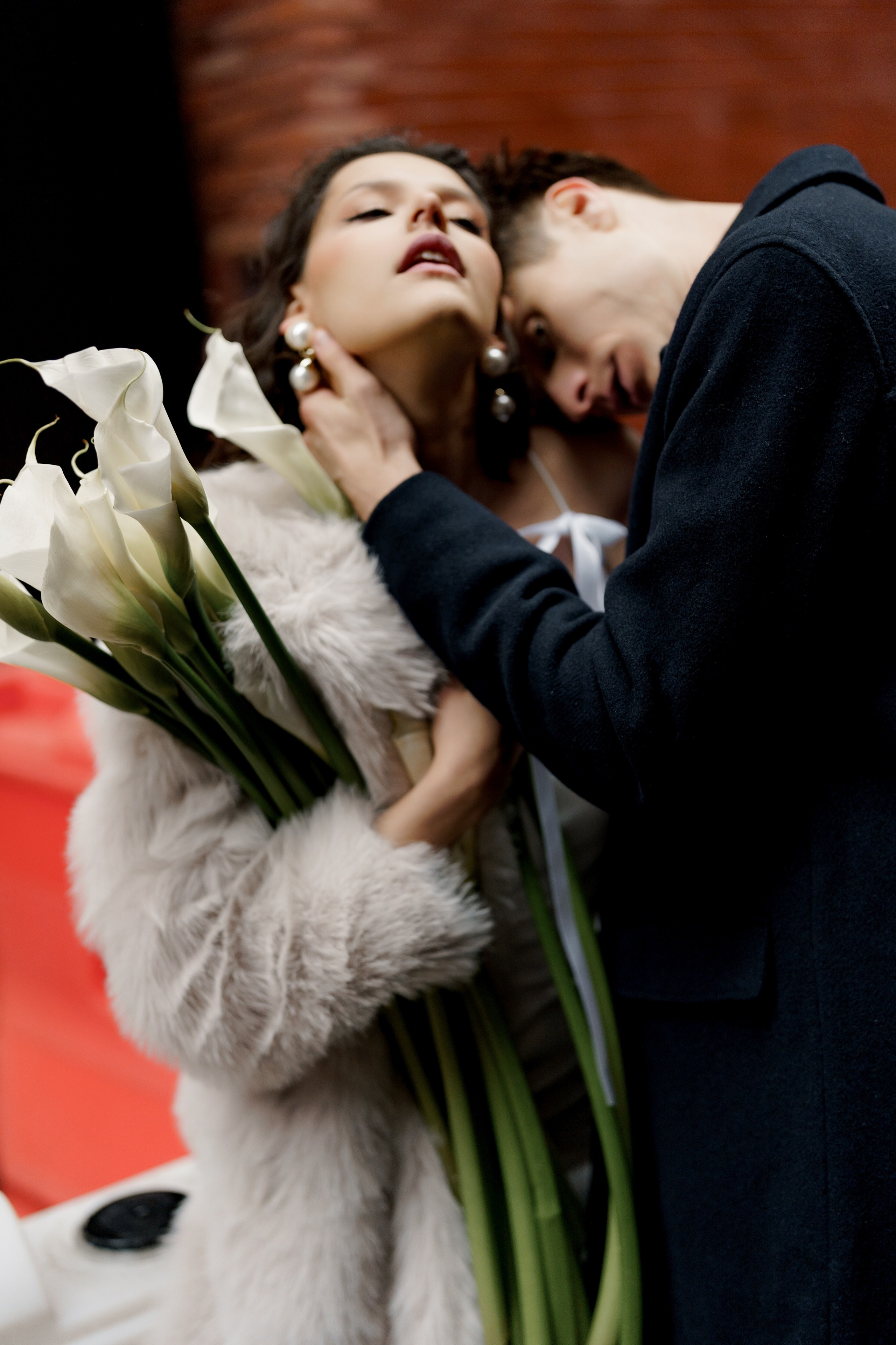 Alina and Dan’s Bold and Stylish Engagement Shoot. Wedding photographer and videographer New York | New Jersey