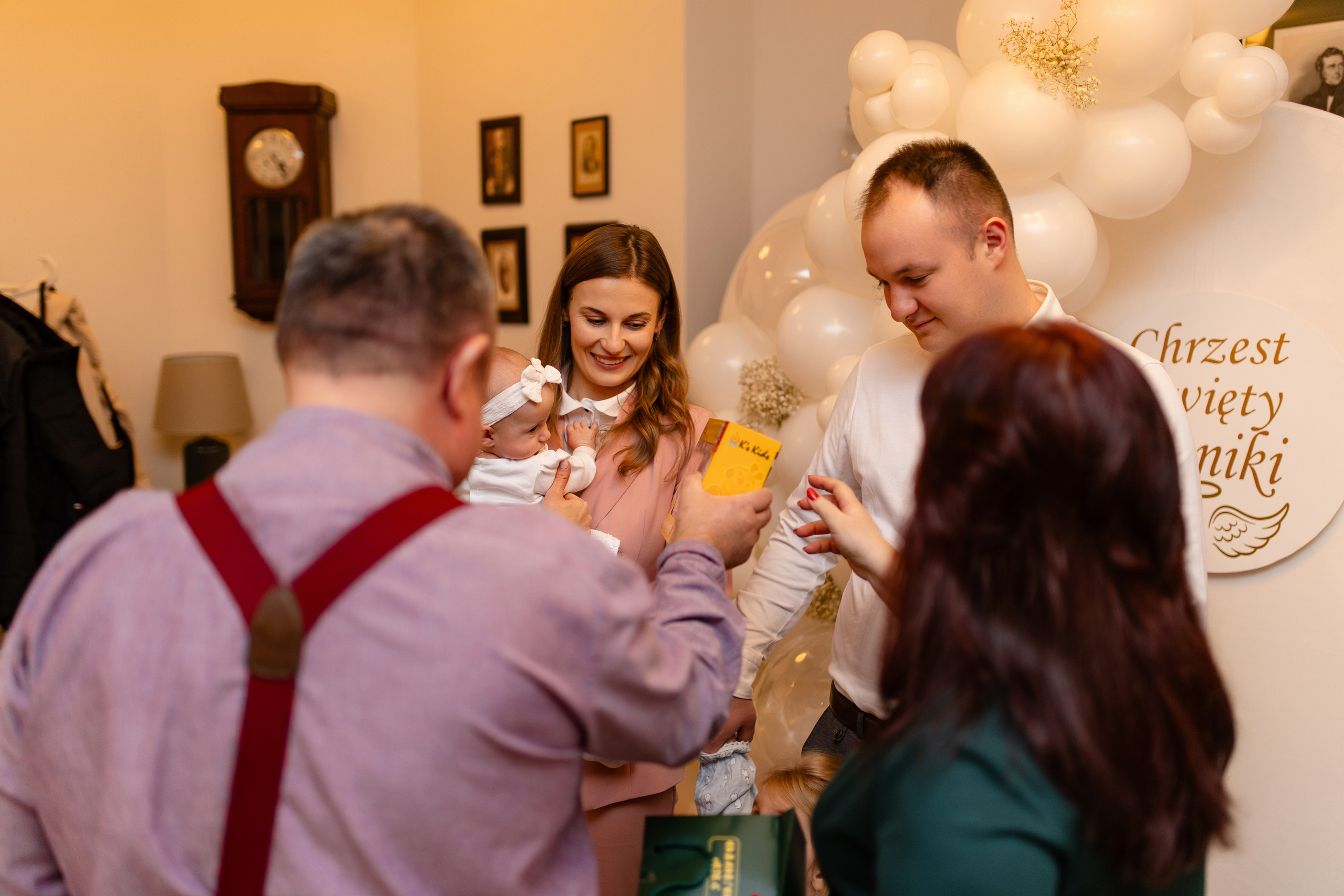 Хрещення Моніки. Весільний, сімейний фотограф Варшава