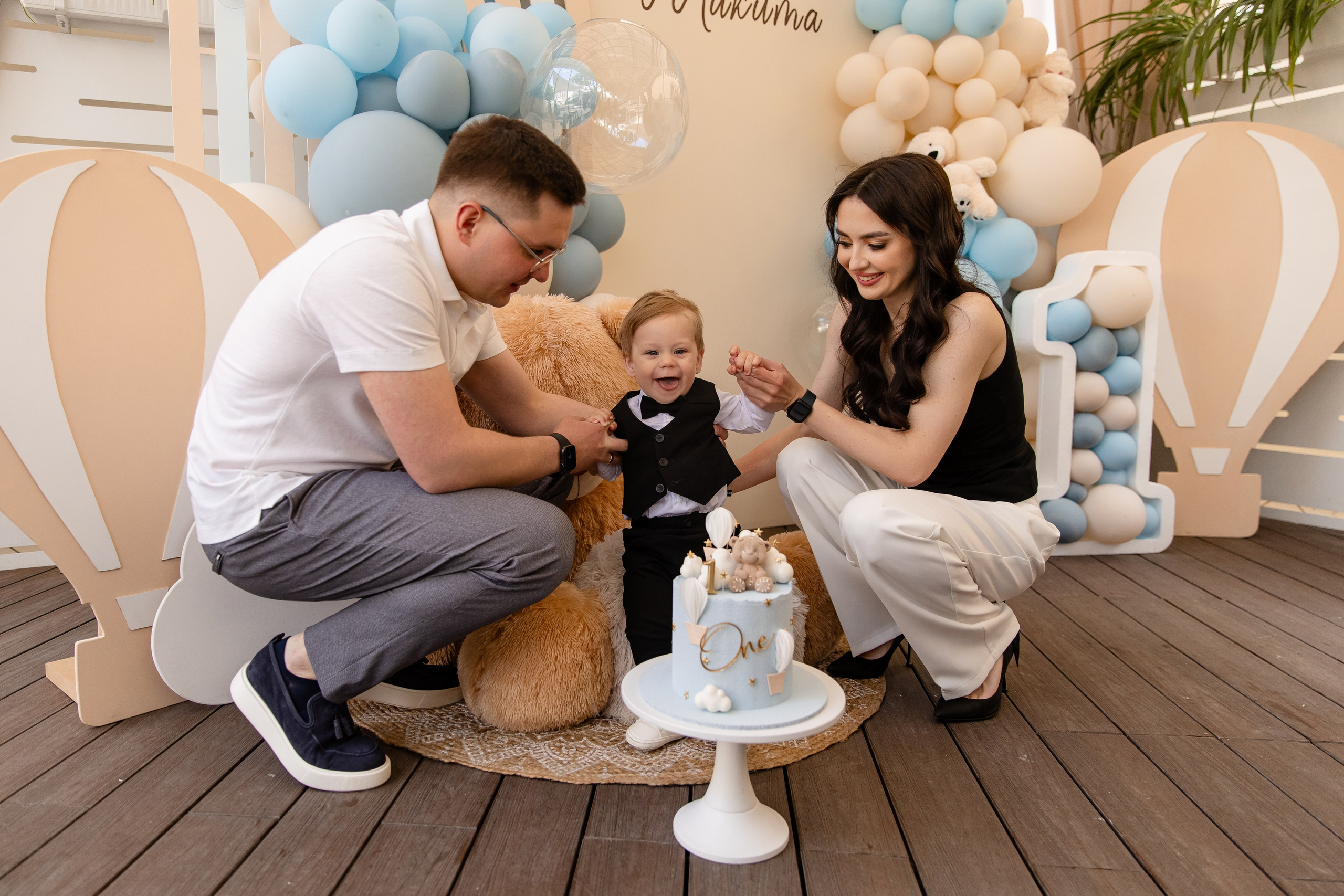 Микита 1 рік. Весільний, сімейний фотограф Варшава