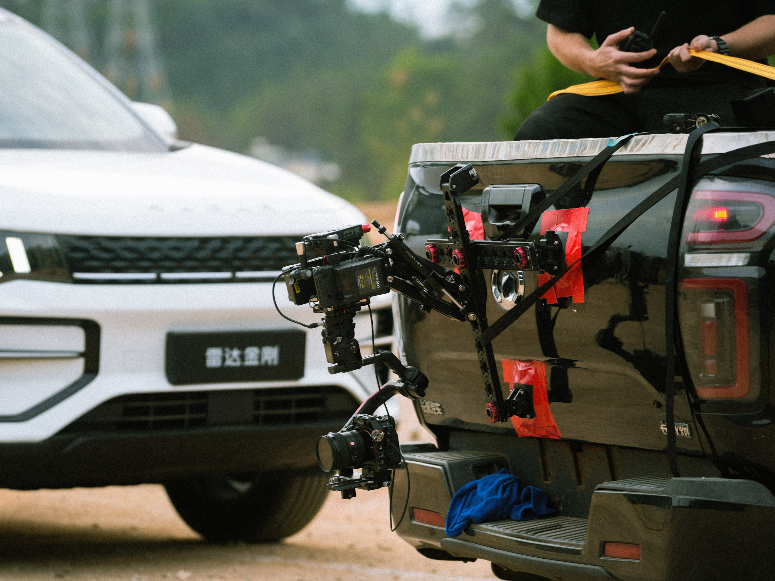 Video production. Photographer and videographer in China