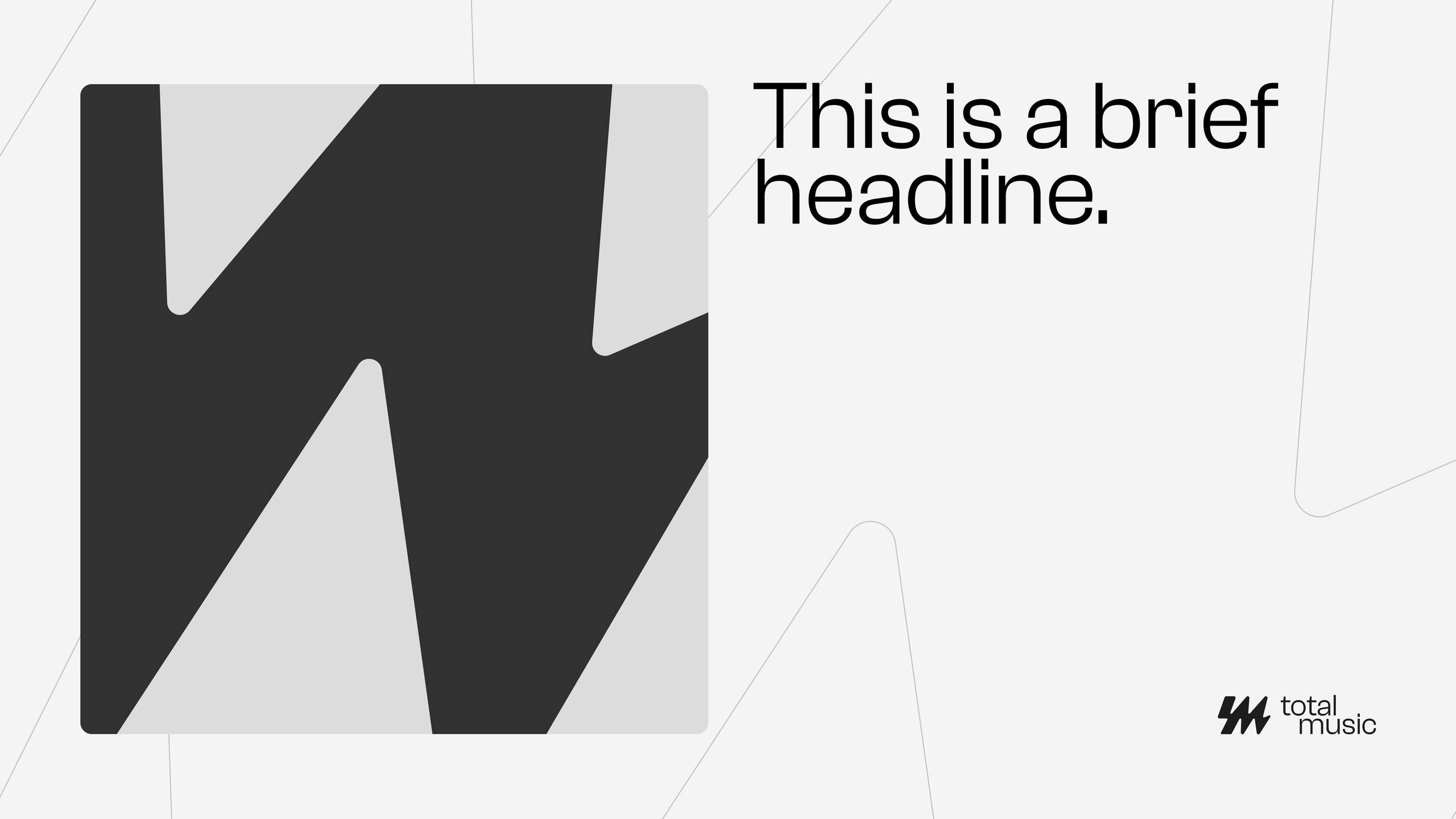 Total Music Rebrand. ODIX Creative