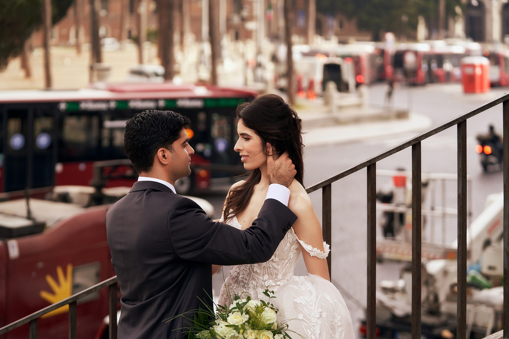 Wedding in Rome. Photographer in Italy Natalie Bero