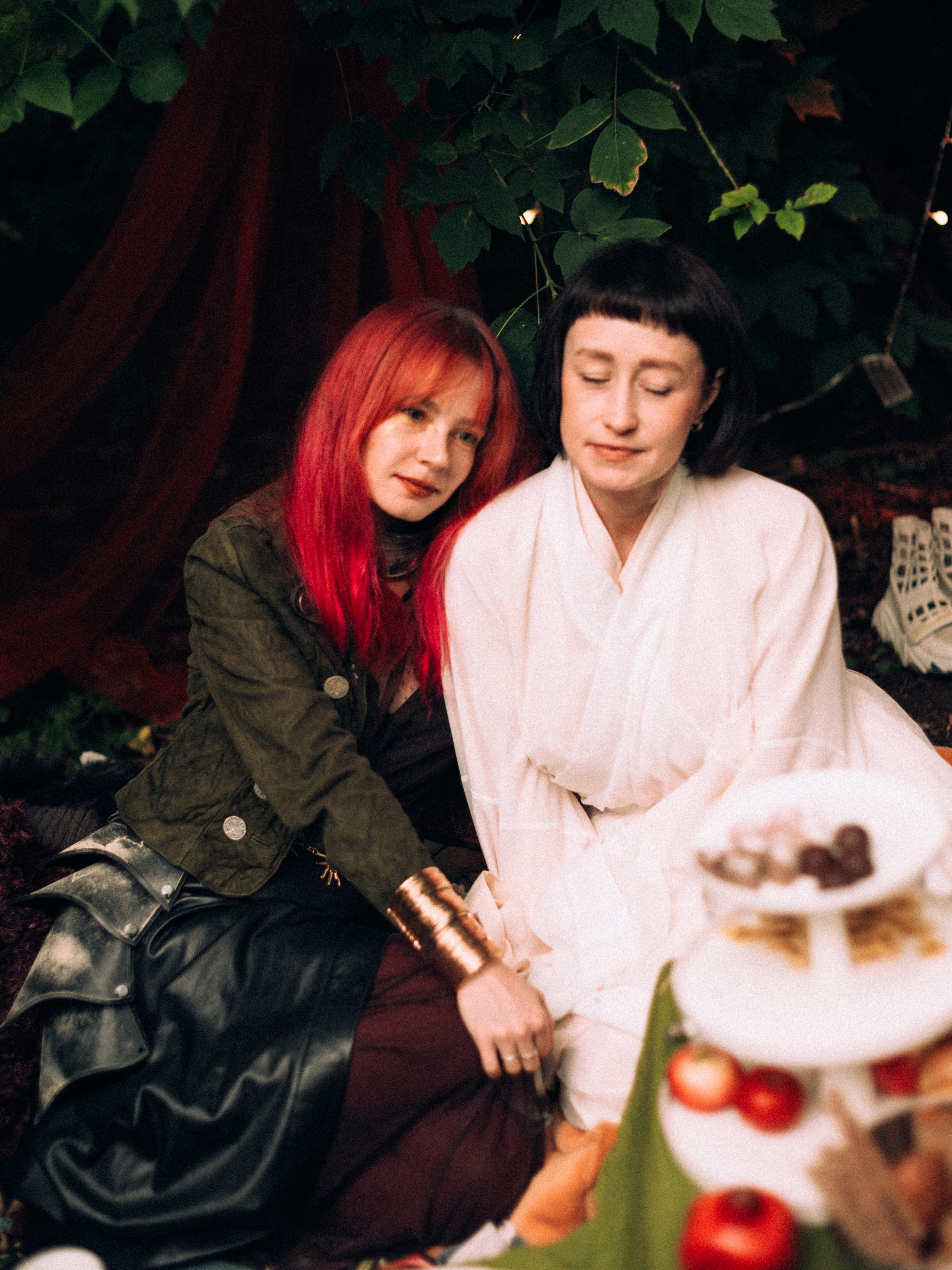 Witches' picnic — fantasy themed event. Moth & Moss Photography