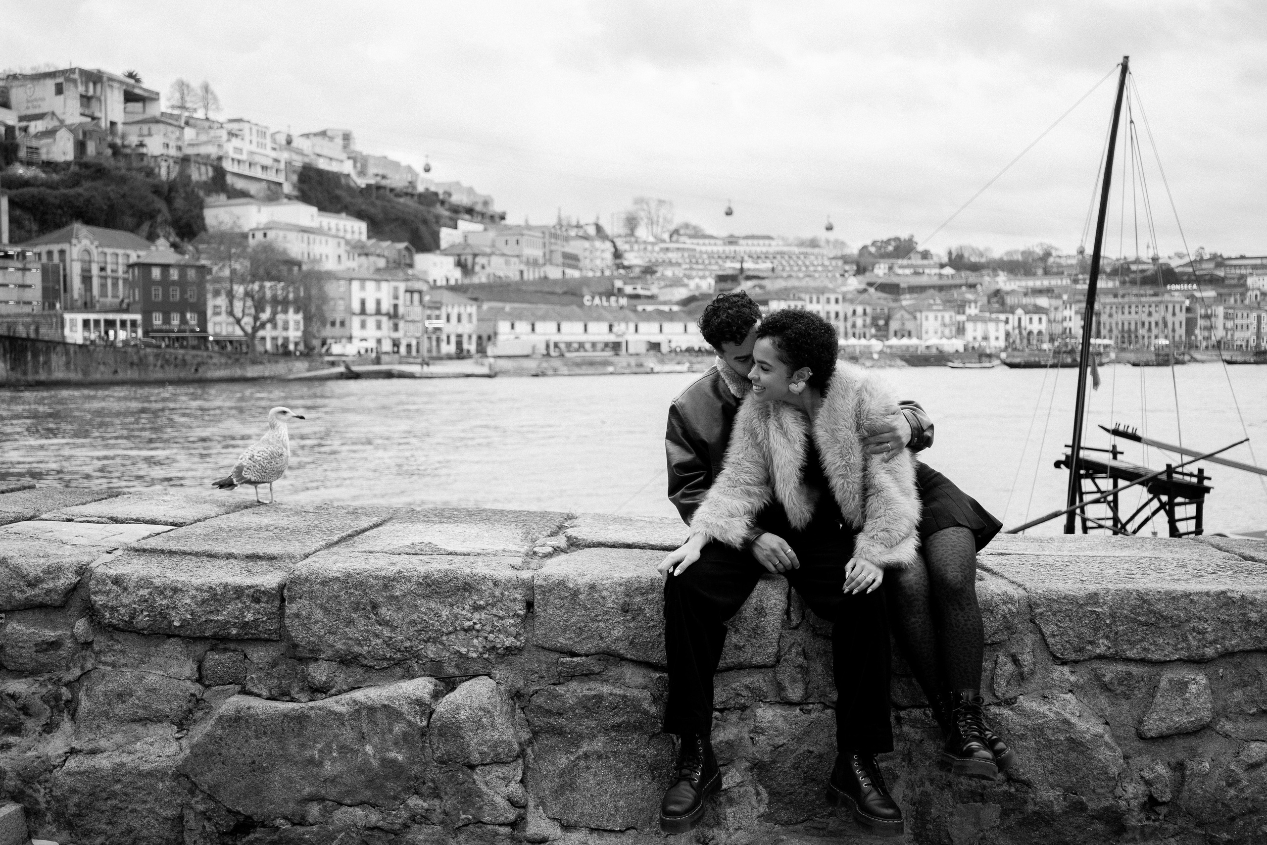 Emily e Mikael. Davi Valente