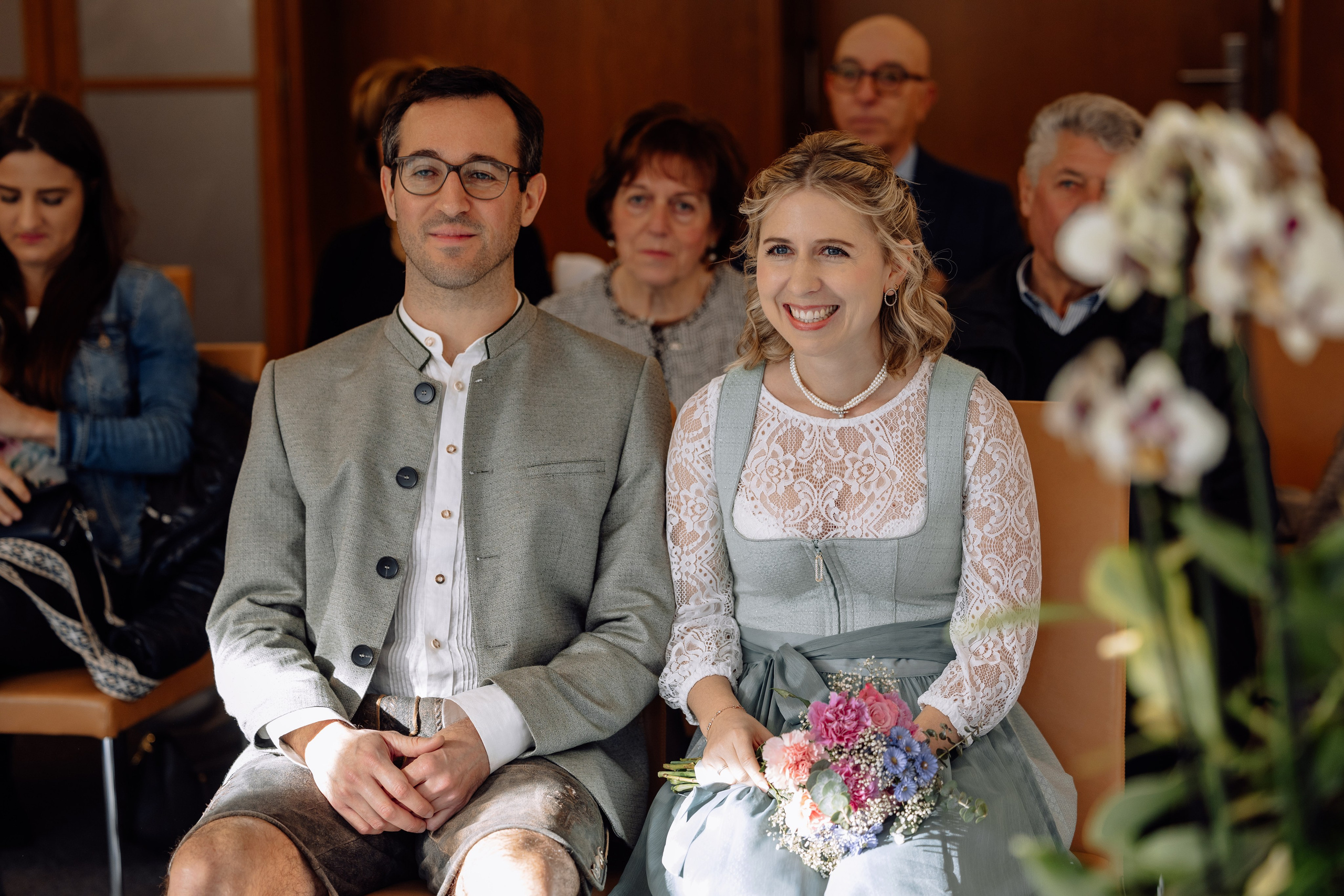 Herbsthochzeit im Standesamt Schwabing. Hochzeitsfotograf München Taufe Familienfotograf Tanja Mauke